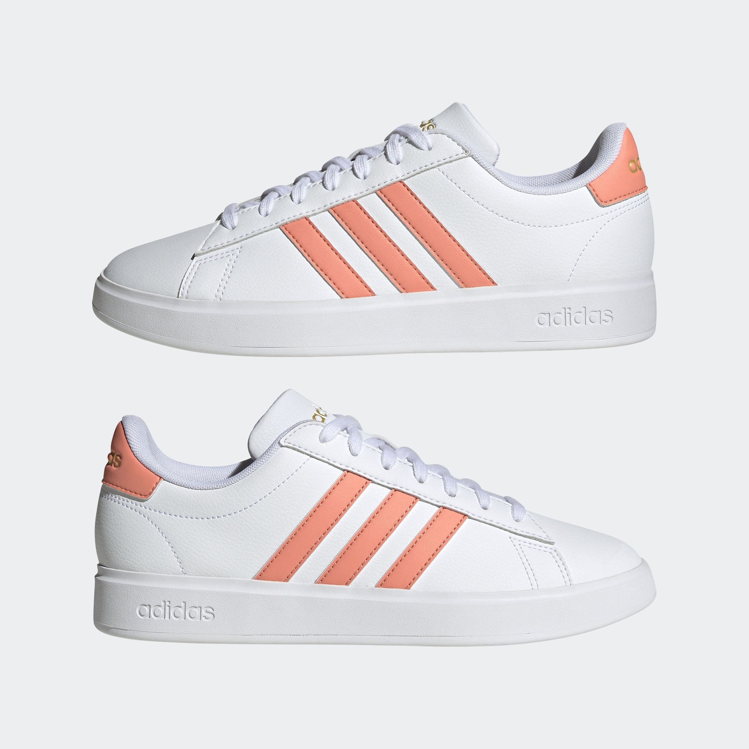 adidas Sportswear Sneaker »GRAND COURT CLOUDFOAM LIFESTYLE COURT COMFORT«, Design auf den Spuren des adidas Superstar