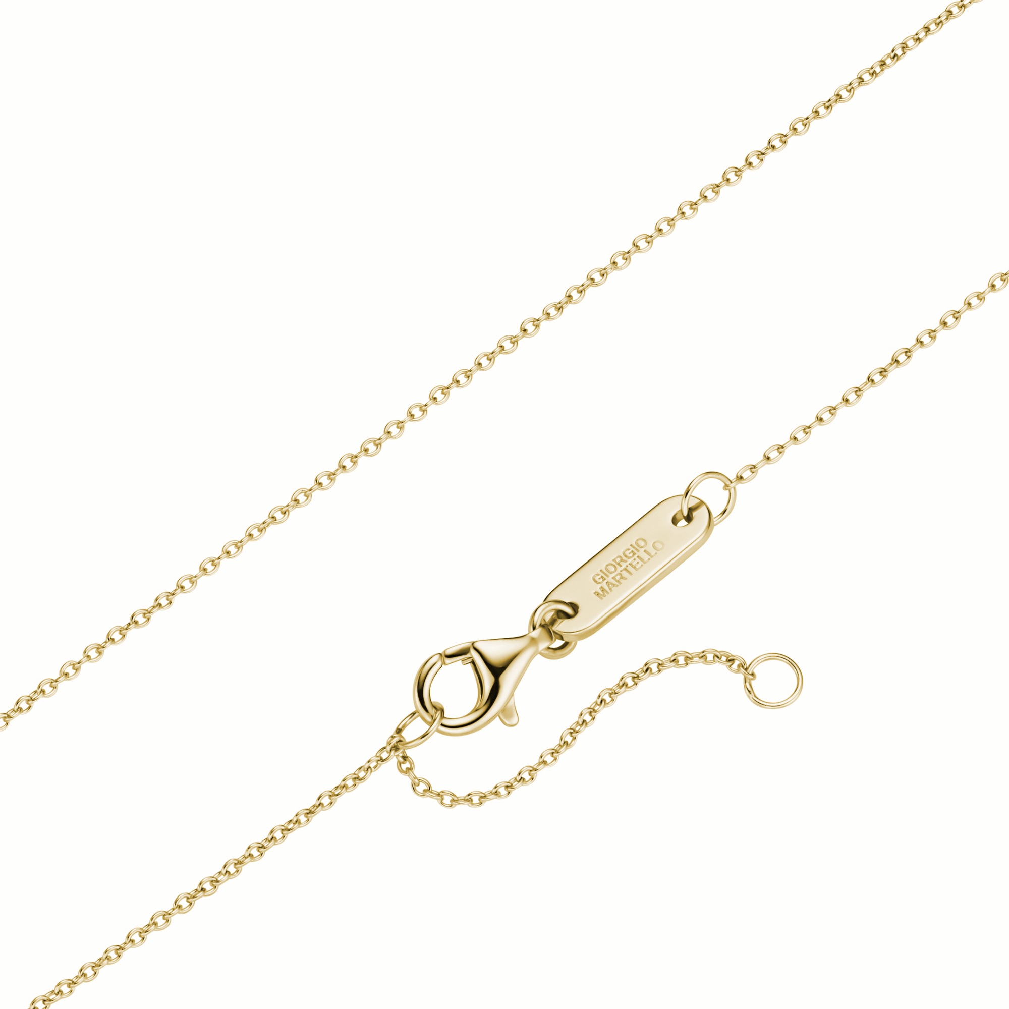 GIORGIO MARTELLO MILANO Collier »Collier mit Zirkonia, Silber 925«