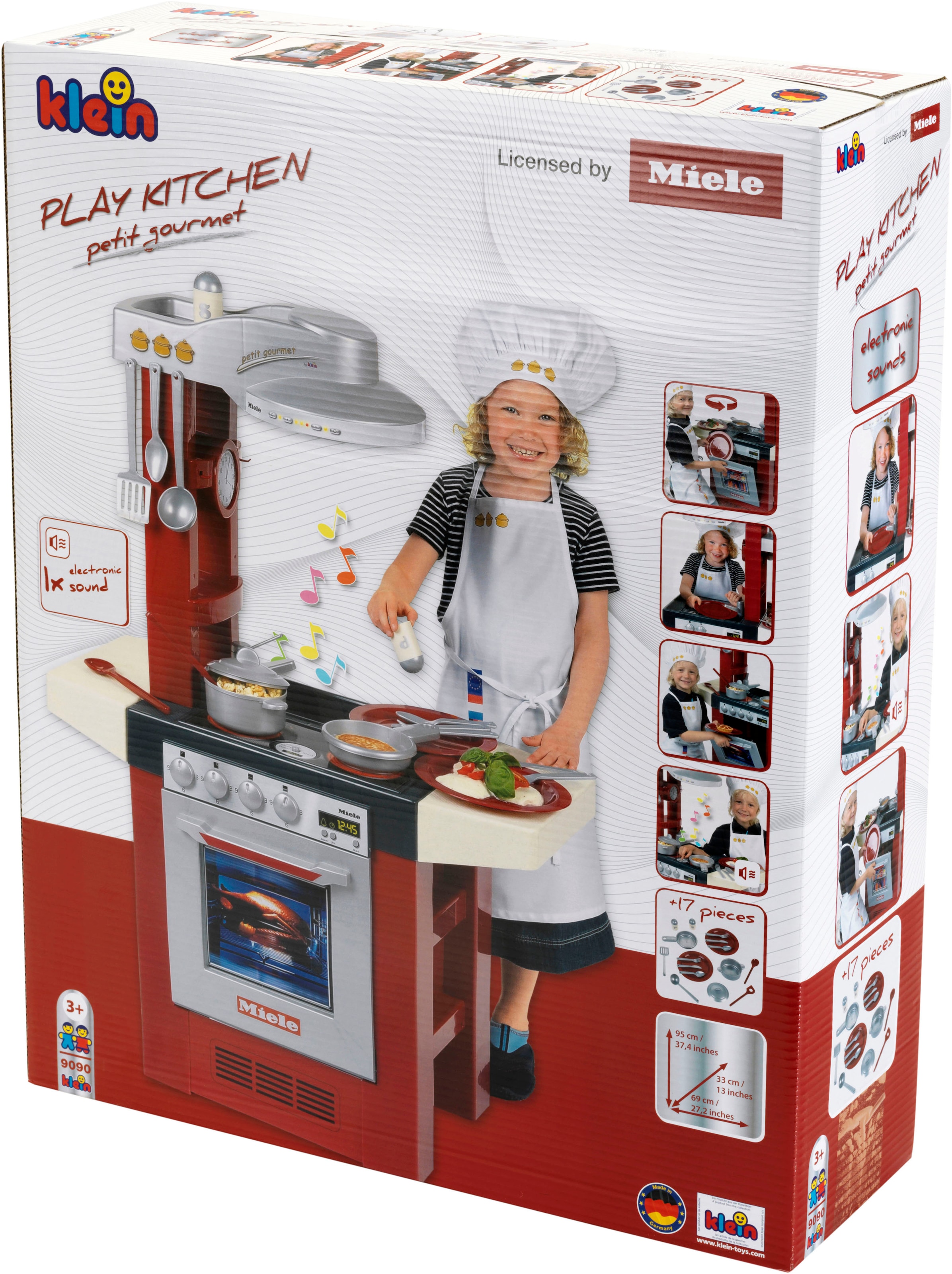 Klein Spielküche »Miele Küche Petit Gourmet«, Made in Germany