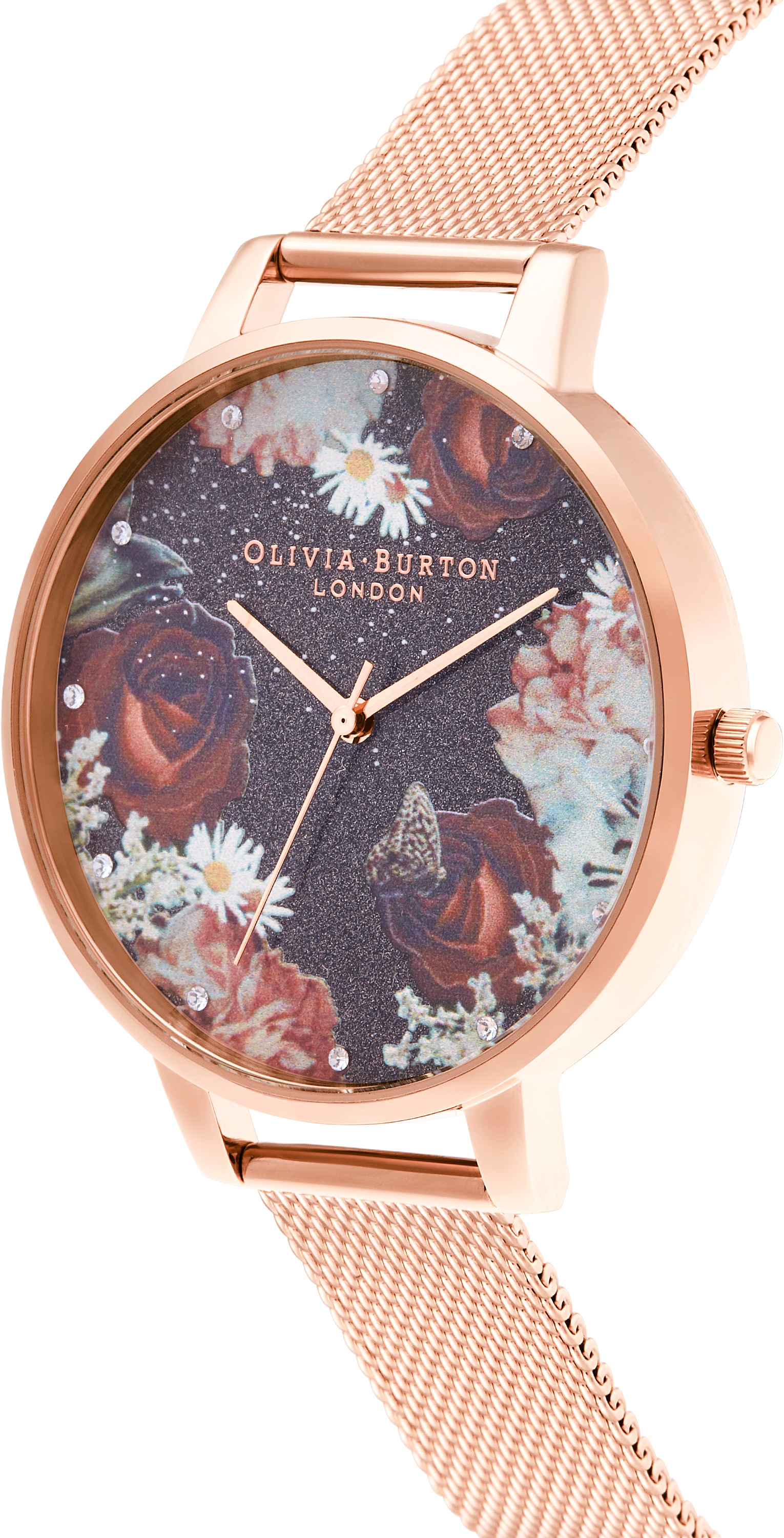 OLIVIA BURTON Quarzuhr »Winter Blooms, OB16WG80«