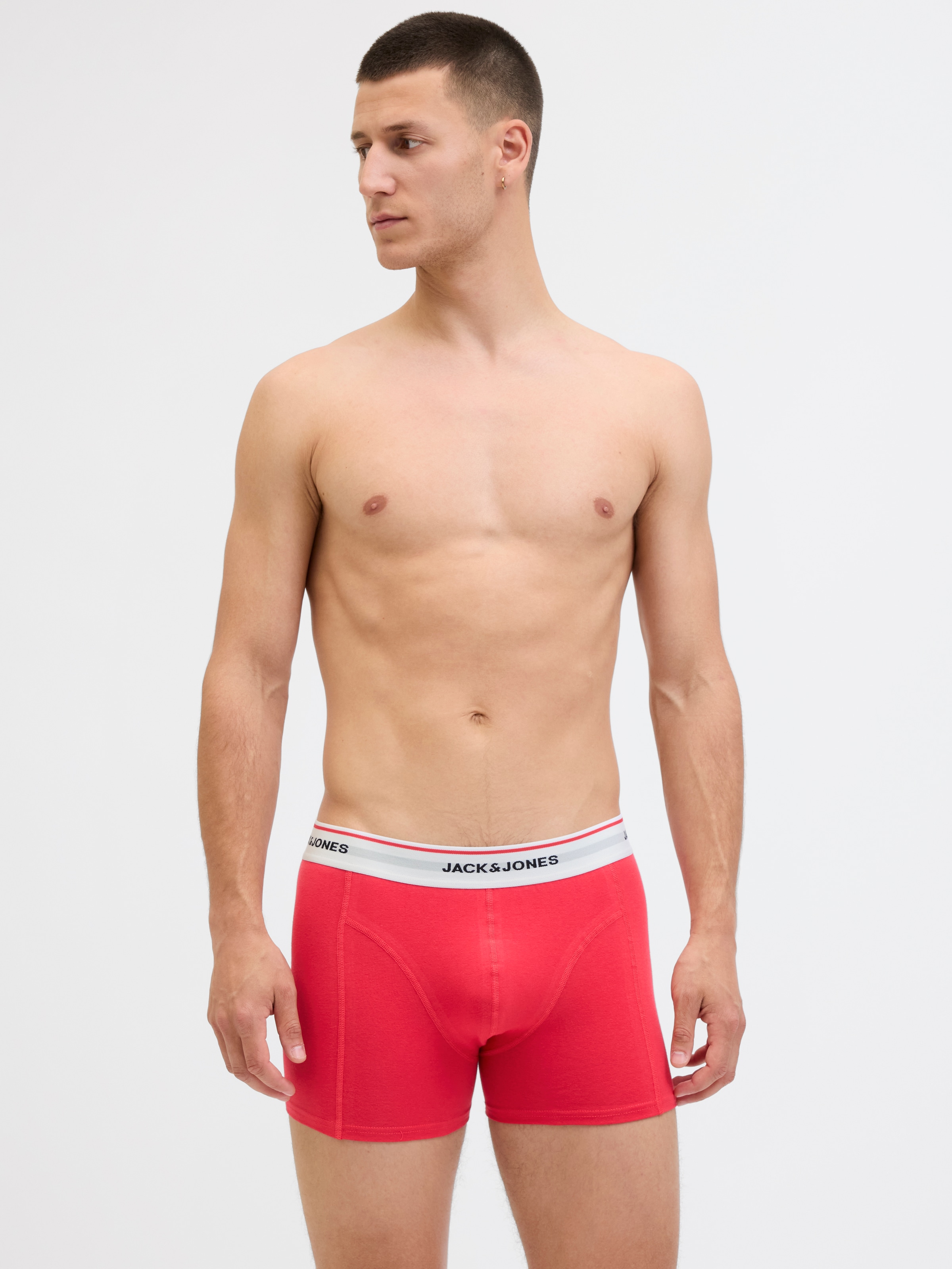 Jack & Jones Trunk »JACKAYDEN SOLID TRUNKS 3 PACK SN«, (Packung, 3 St.)
