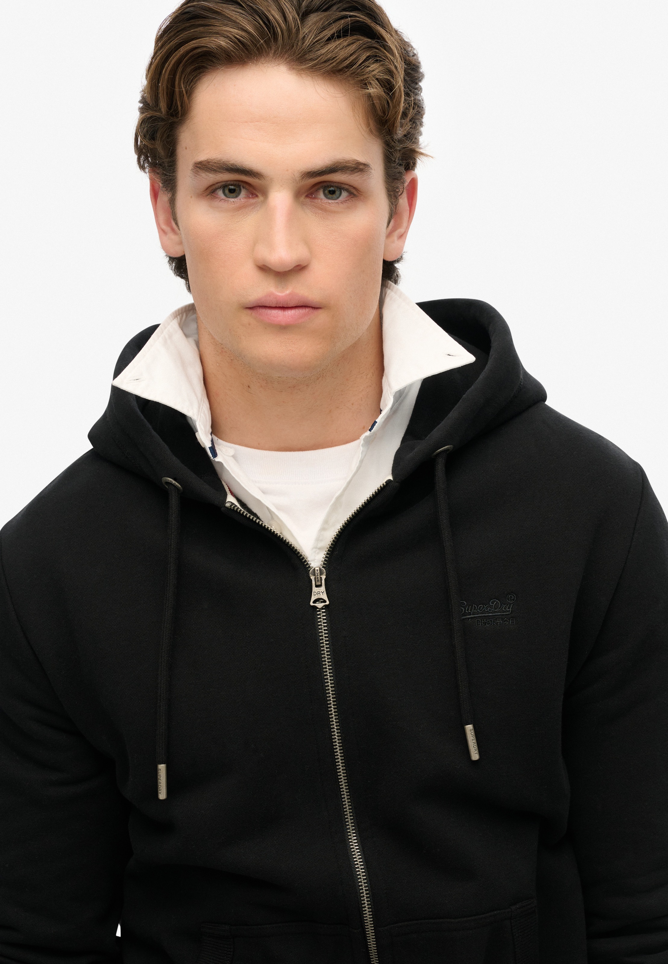 Superdry Kapuzensweatjacke »ESSENTIAL LOGO ZIP HOODIE HB«