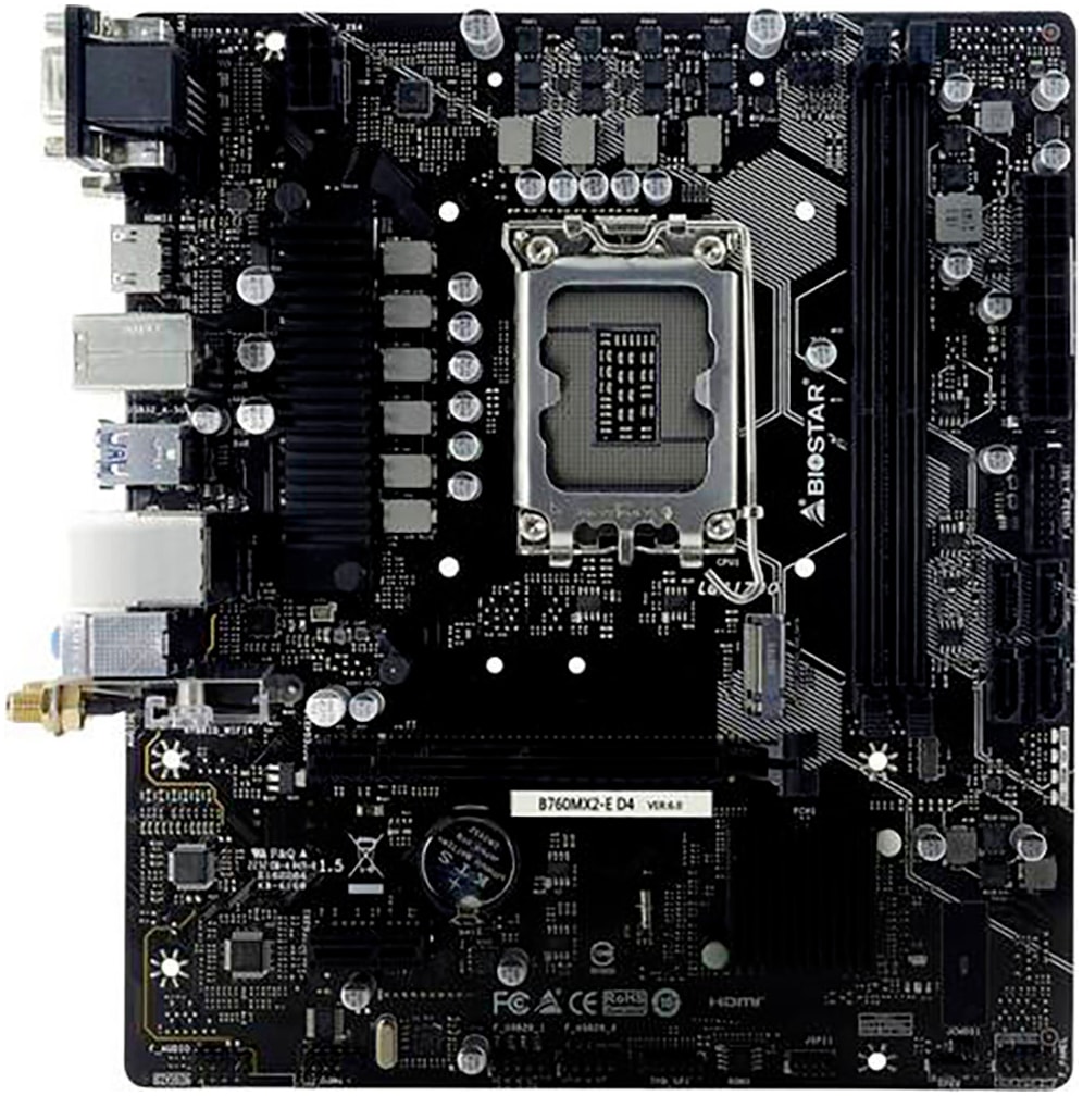 Biostar Mainboard »B760MX2-E«