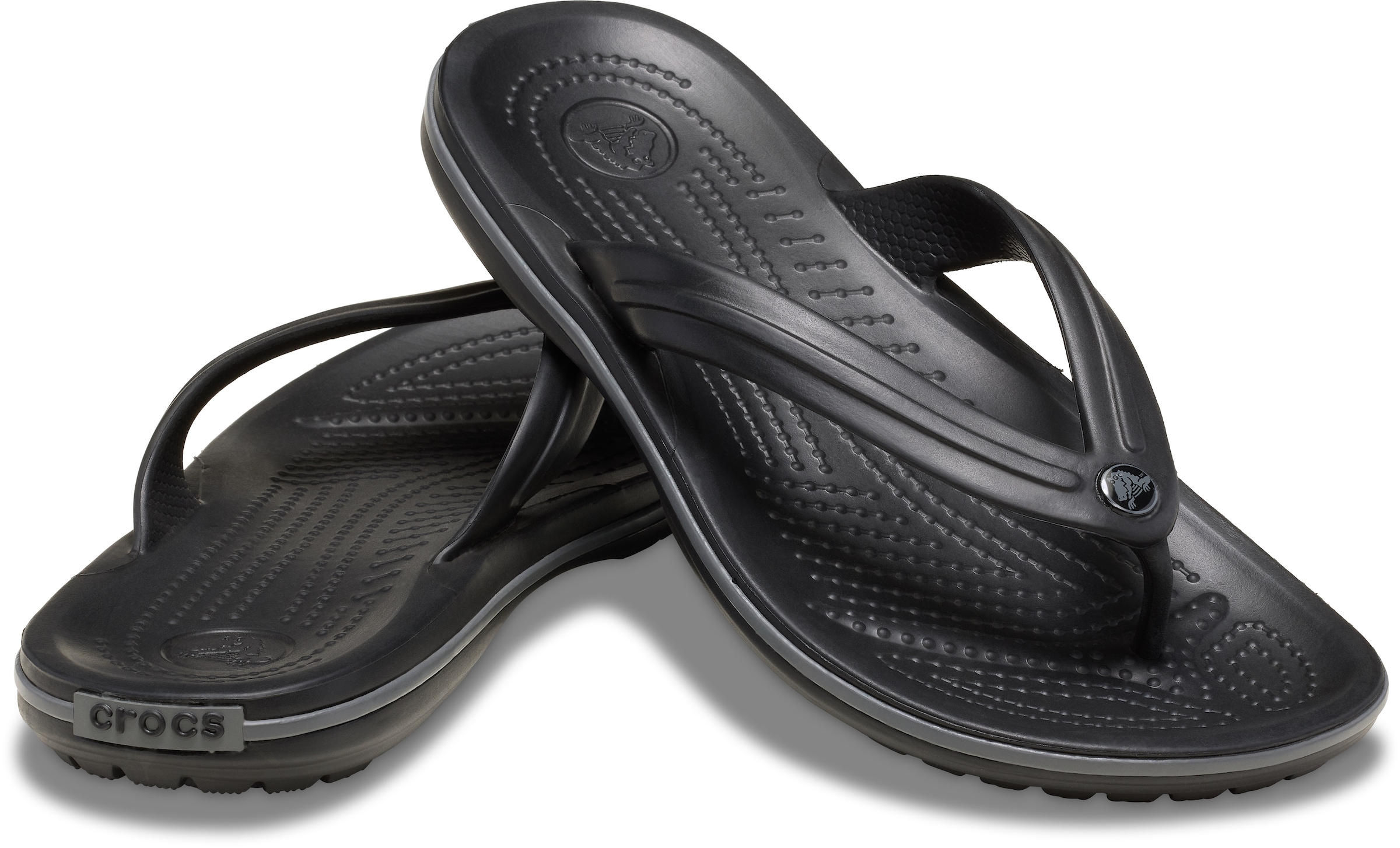 Crocs Zehentrenner »Crocband Flip«, Sommerschuh, Schlappen, Poolslides, Dianette, zum Baden