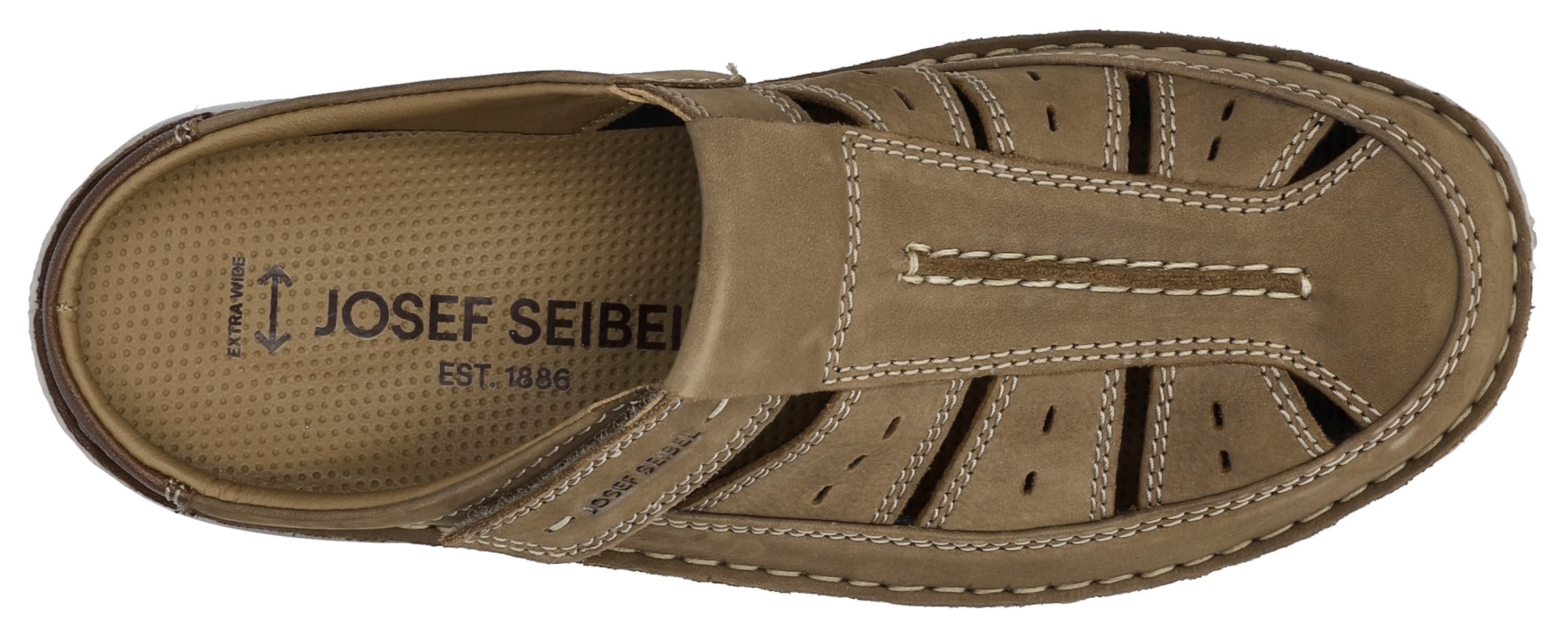 Josef Seibel Clog »New Anvers 76«, Hausschuh, Sabot, Freizeitschuh in extraweiter Form