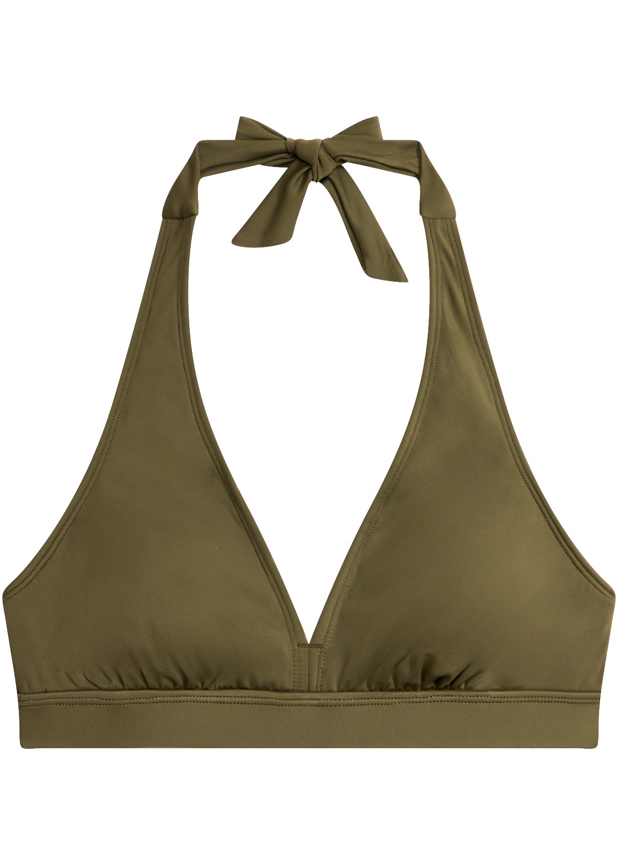 bonprix Triangel-Bikini-Top mit Neckholder-Design, aus Polyamid und Elasthan, gefüttert