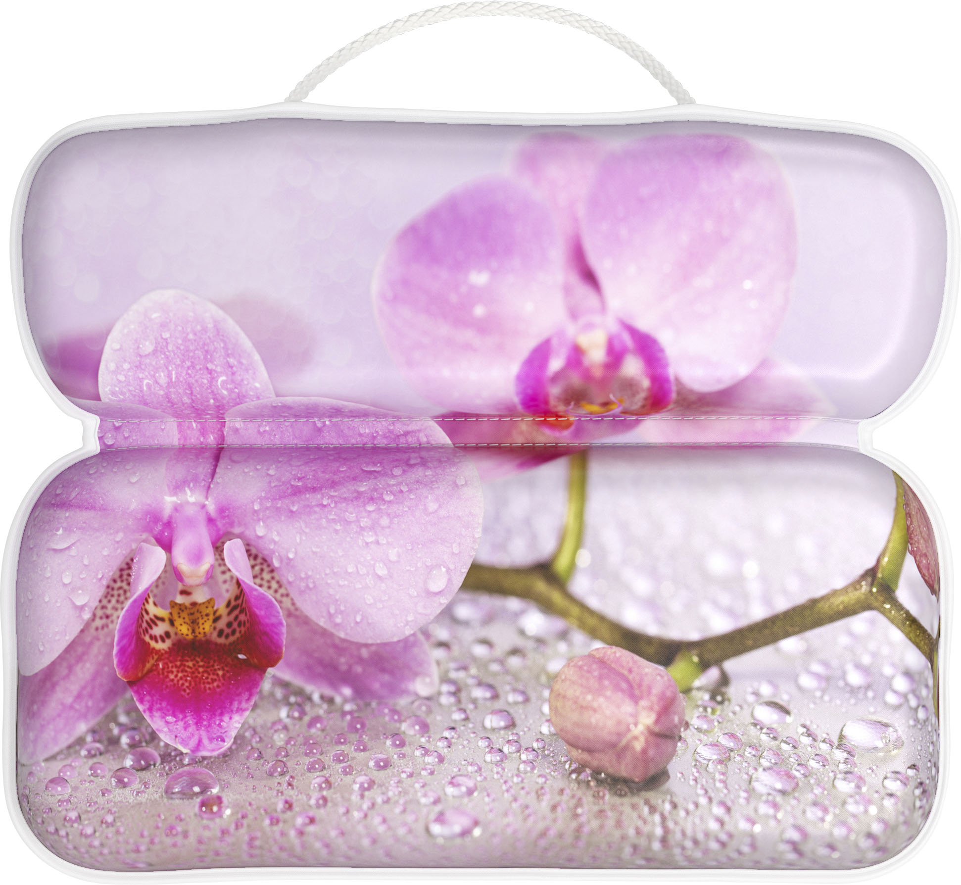 Sanilo Damen Nackenkissen »Badewannenkissen Blooming« bequem in pink, Größe B/H/L: 39 cm x 5,5 cm