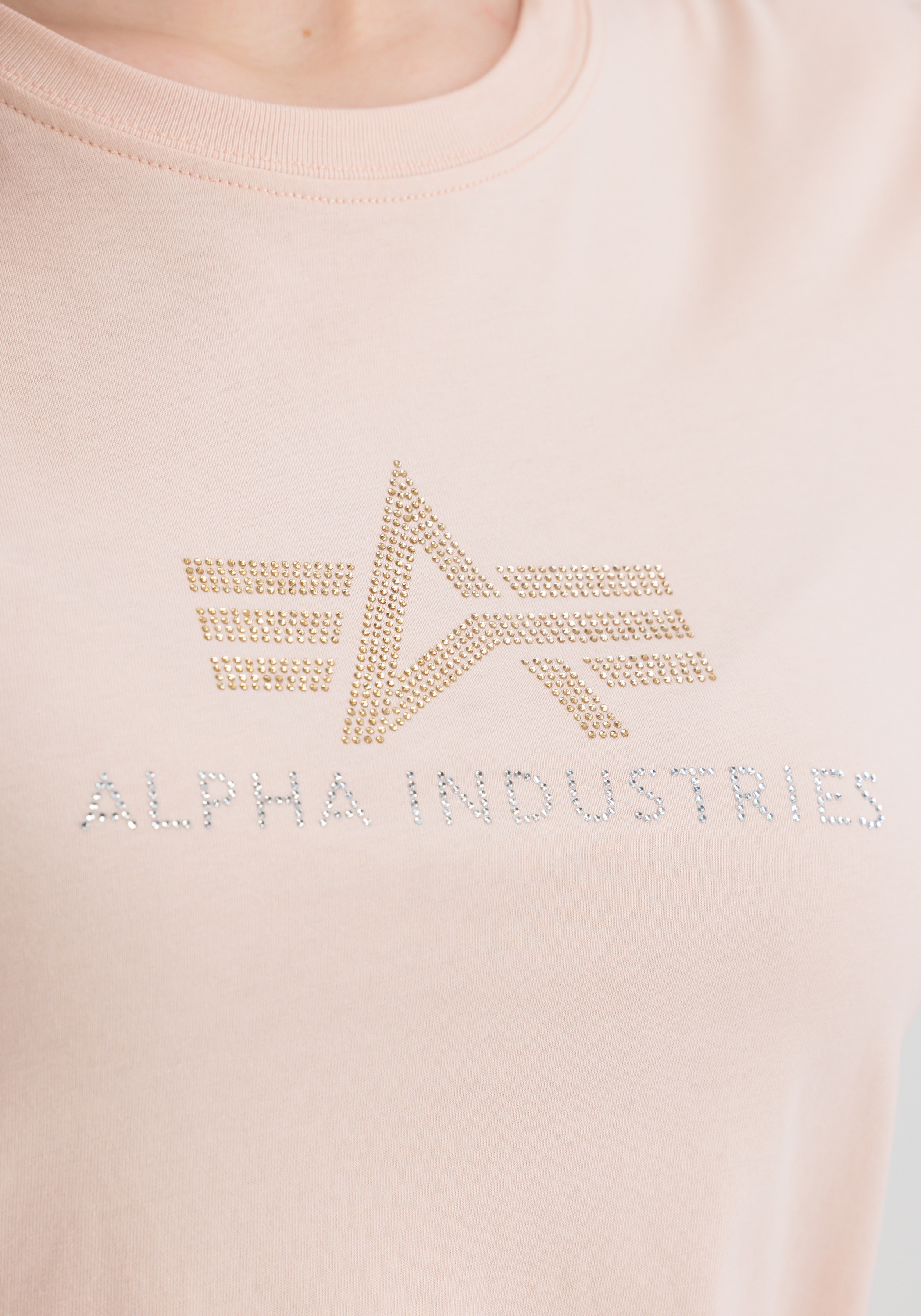 Alpha Industries T-Shirt »Alpha Industries Women - T-Shirts Crystal T-Shirt W«