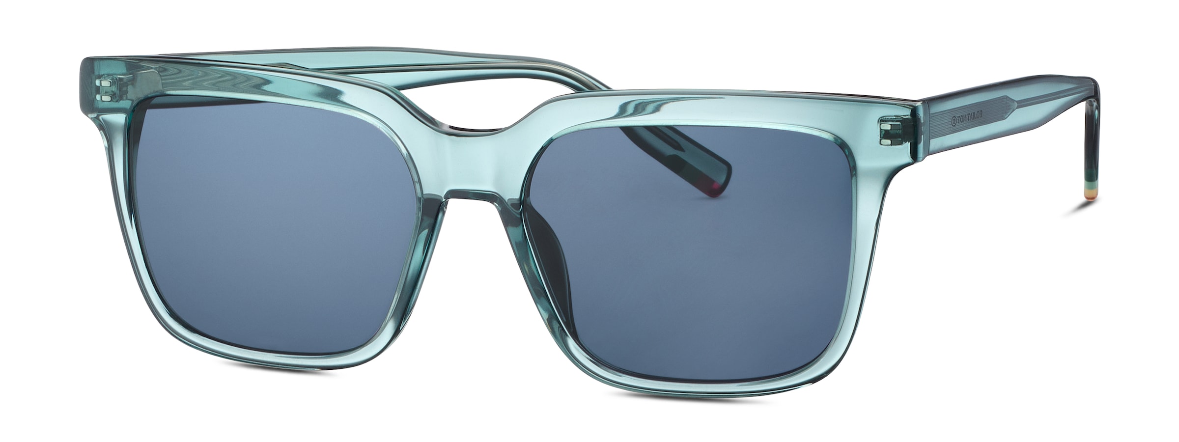 TOM TAILOR Sonnenbrille »Modell 676015« Form Karree/Soft, Logoschriftzug auf Bügel, Kunststofffassung