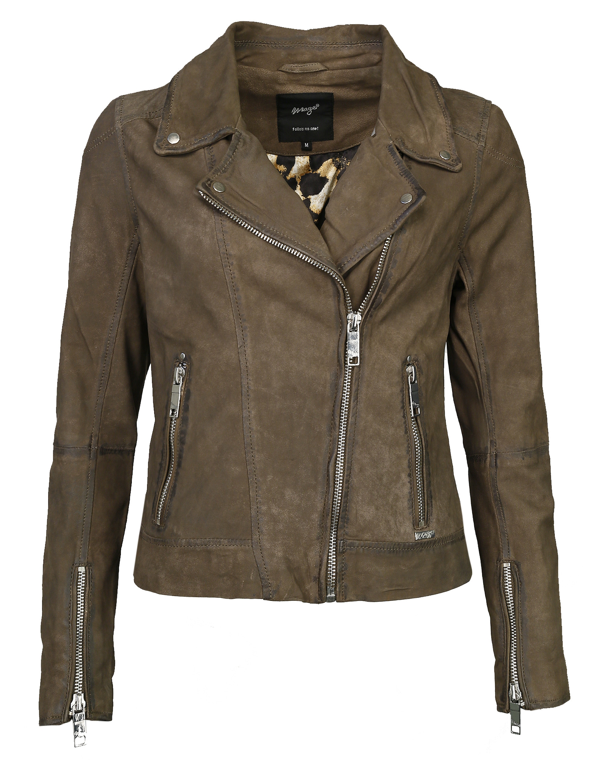 Maze Bikerjacke »Lederjacke Romie«