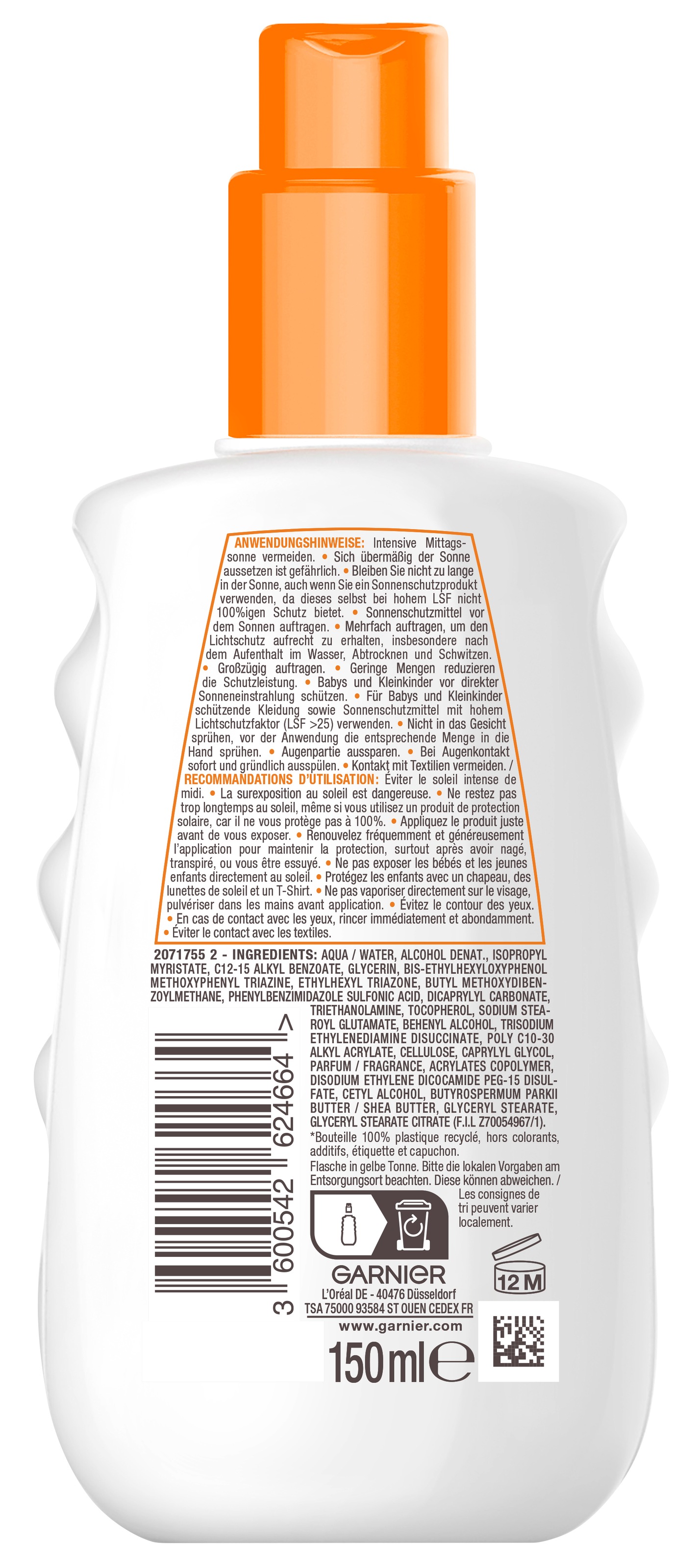 GARNIER After Sun-Spray »Garnier Hydra Protect+ 24h LSF 50«