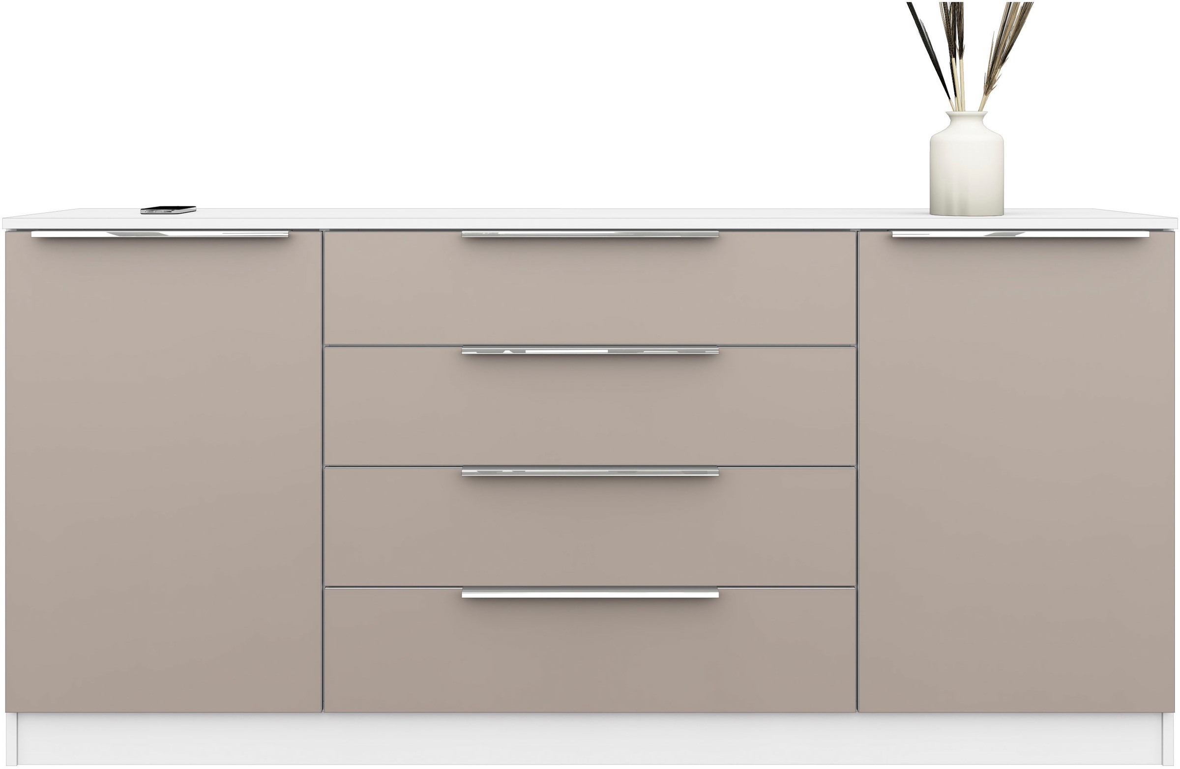 borchardt Möbel Kommode »Oliva«, Breite 166 cm, mit 4 Schubkästen