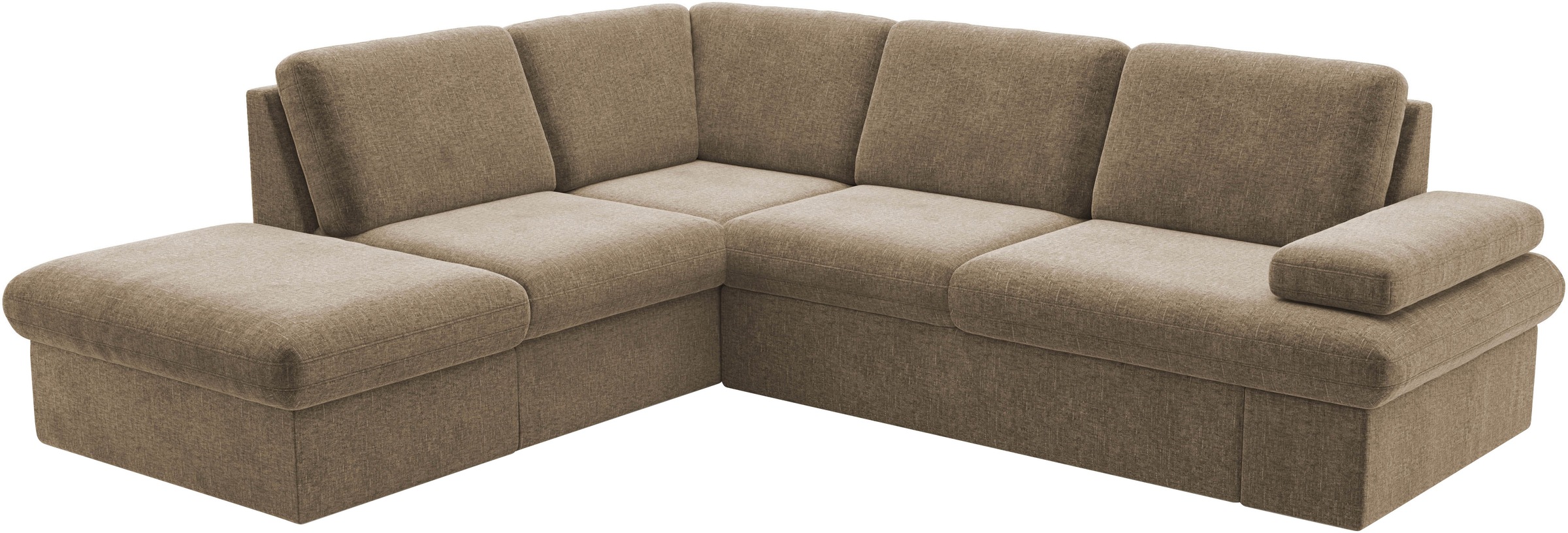 sit&more Ecksofa »Moreno«, mit Armteilverstellung,wahlweise mit Bettfunktion