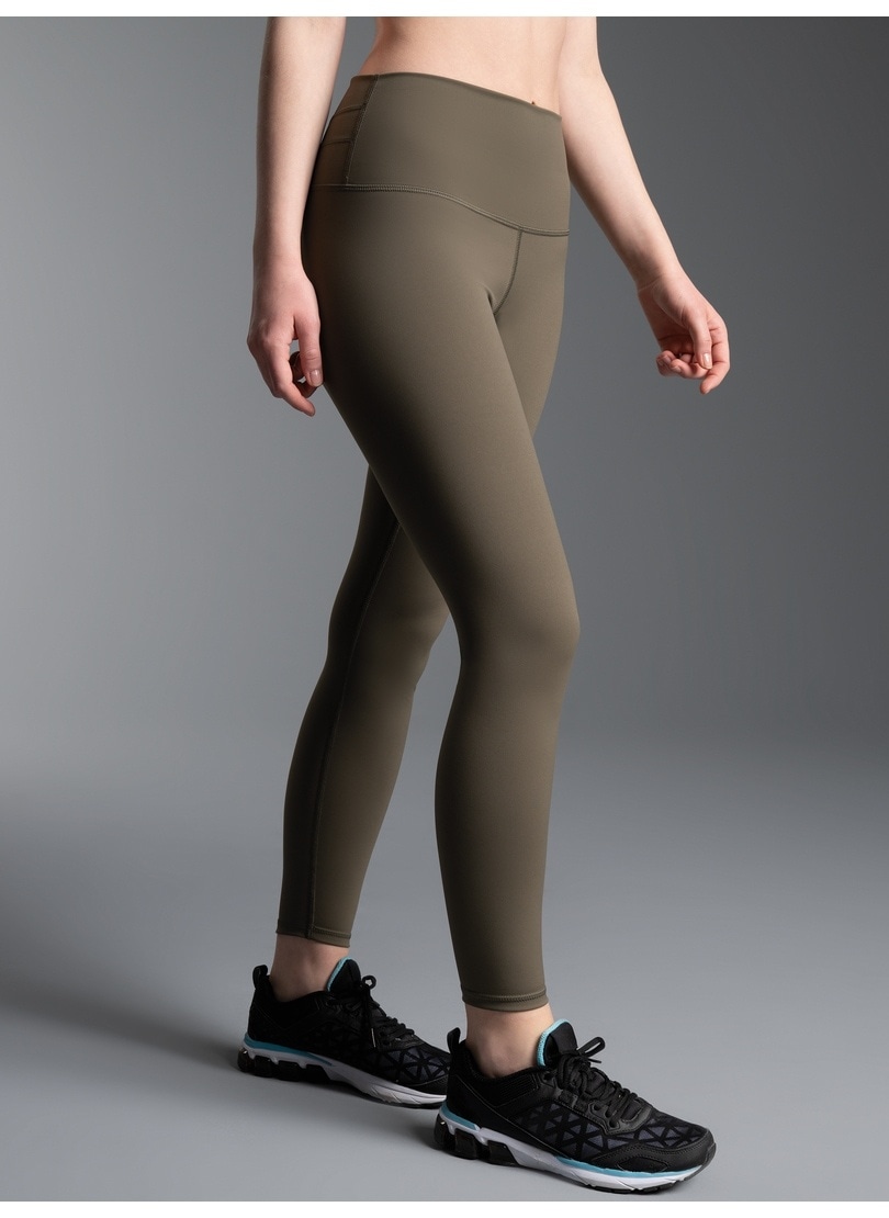 Trigema Leggings »TRIGEMA Leggings mit reflektierendem Schwinge«