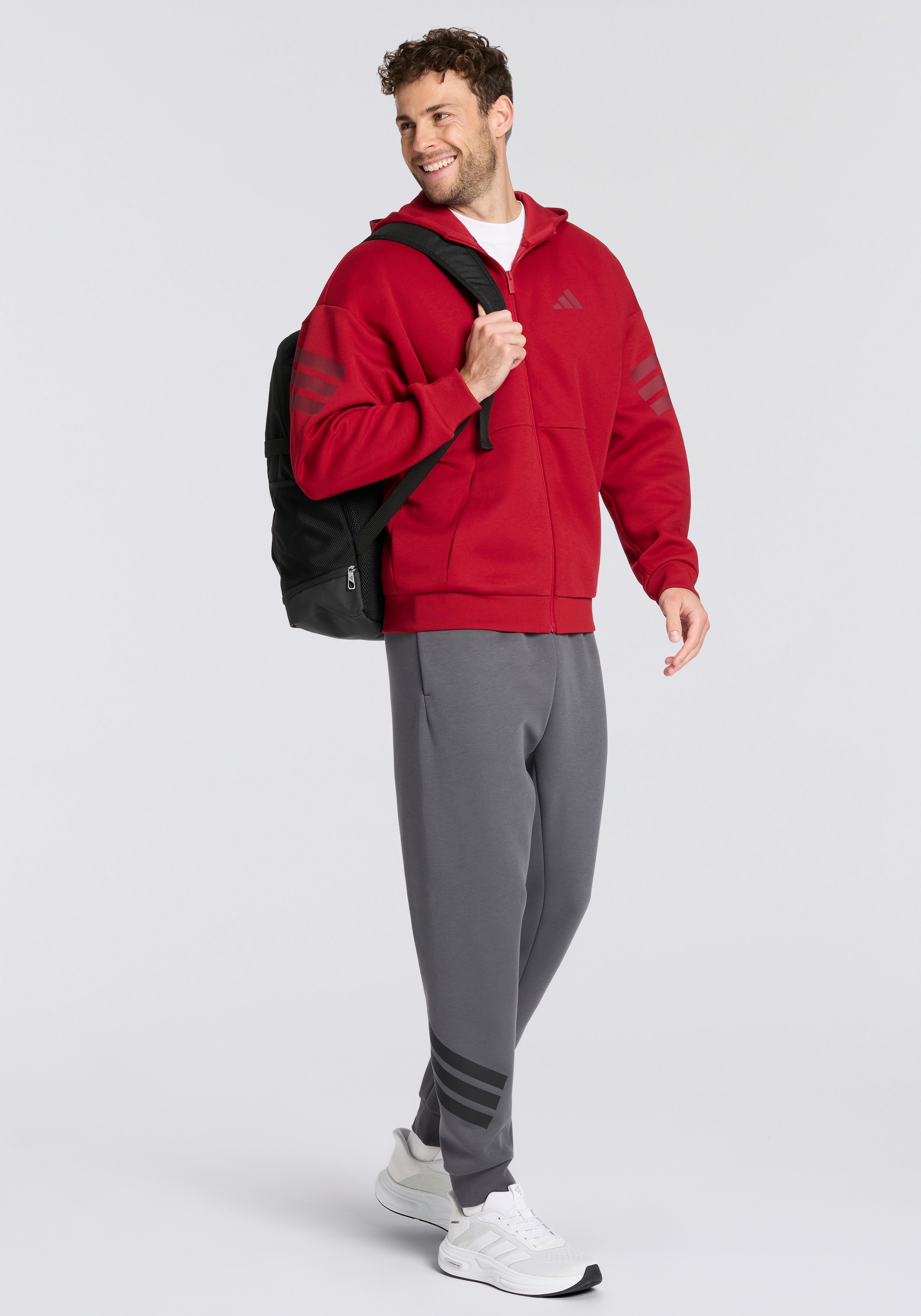 adidas Sportswear Kapuzensweatjacke »FUTURE ICONS 3-STREIFEN«