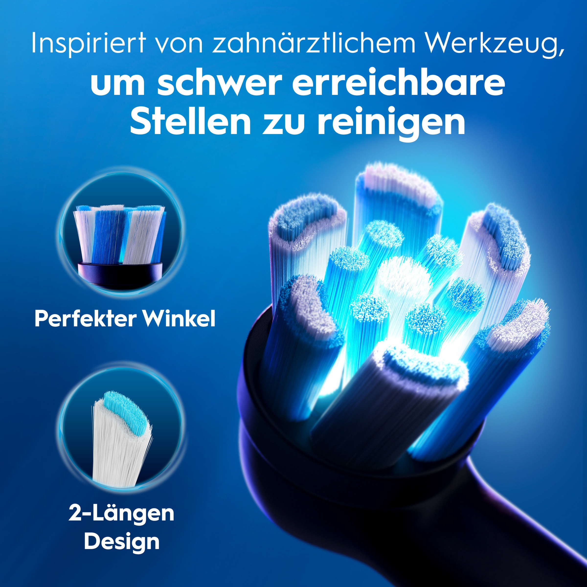 Oral-B Elektrische Zahnbürste »iO Series 3« 1 Stk. Aufsteckbürsten Magnet-Technologie