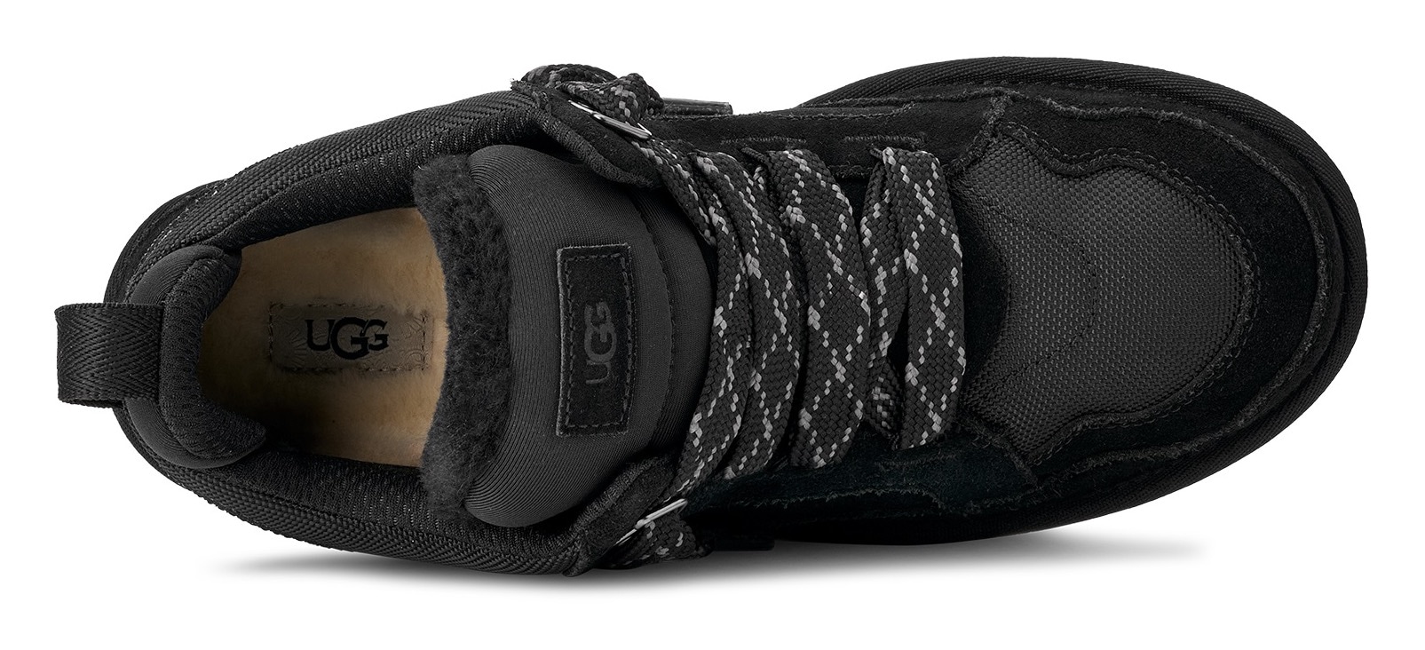 UGG Sneaker »LOWMEL«, Schnürschuh mit gepolstertem Schaftrand