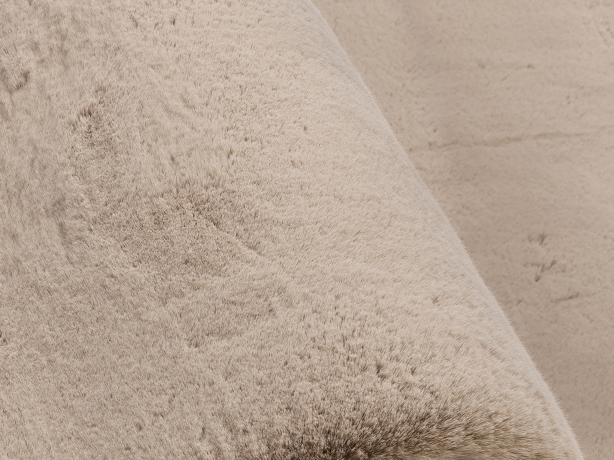OCI DIE TEPPICHMARKE Hochflor-Teppich »ALISSA« rechteckig 38 mm Höhe Kuschelig weicher Flor, Kaninchen Fell Haptik, getuftet