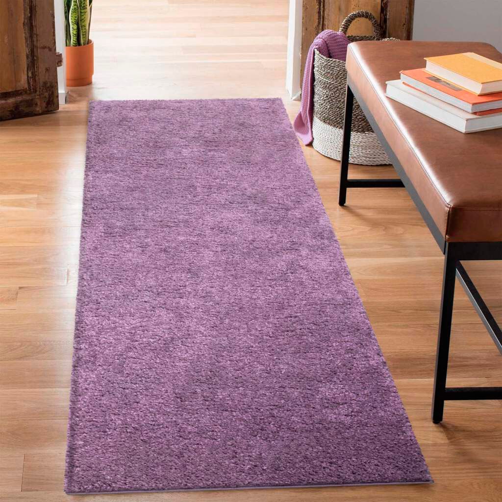 Carpet City Hochflor-Teppich »City Shaggy«, rechteckig, 30 mm Höhe, Auch als Läufer, Langflor, Uni, Shaggy, flauschig-weich