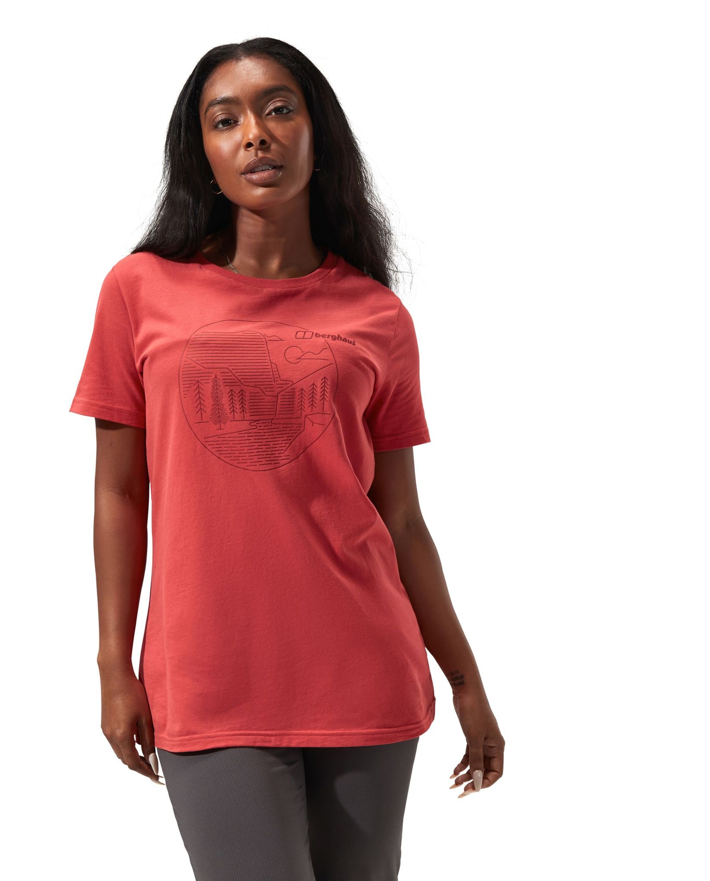 Berghaus T-Shirt »Berghaus Baumwoll-Shirt« bequem geschnitten