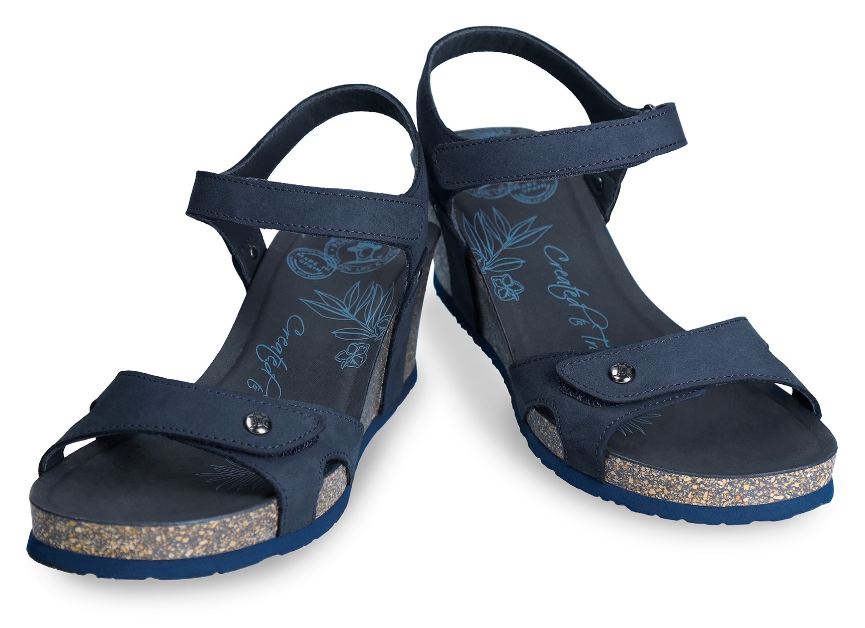 Panama Jack Keilsandalette »Julia«, Sommerschuh, Sandale, Urlaubschuh mit weichem Softfußbett