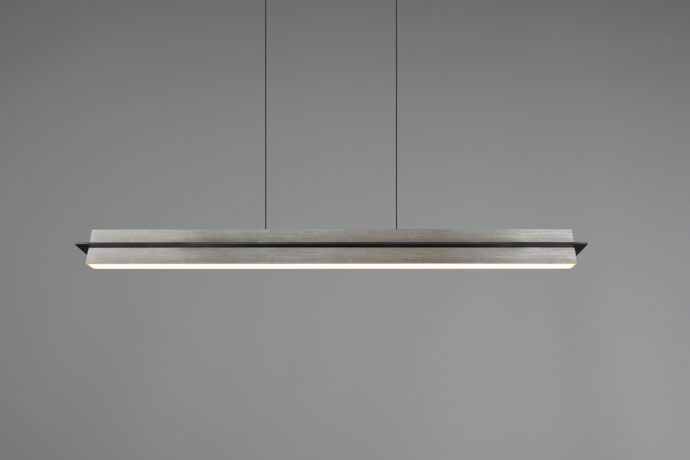 TRIO Leuchten LED Pendelleuchte »EMERSON, LED Hängeleuchte höhenverstellbar, 4-Stufen Touch Dimmer« LED-Board 1 Stk. Farbwechsler | warmweiß - kaltweiß Lichtfarbe einstellbar 2700-5000K warm- bis kaltweiß, Höhe max 150 cm