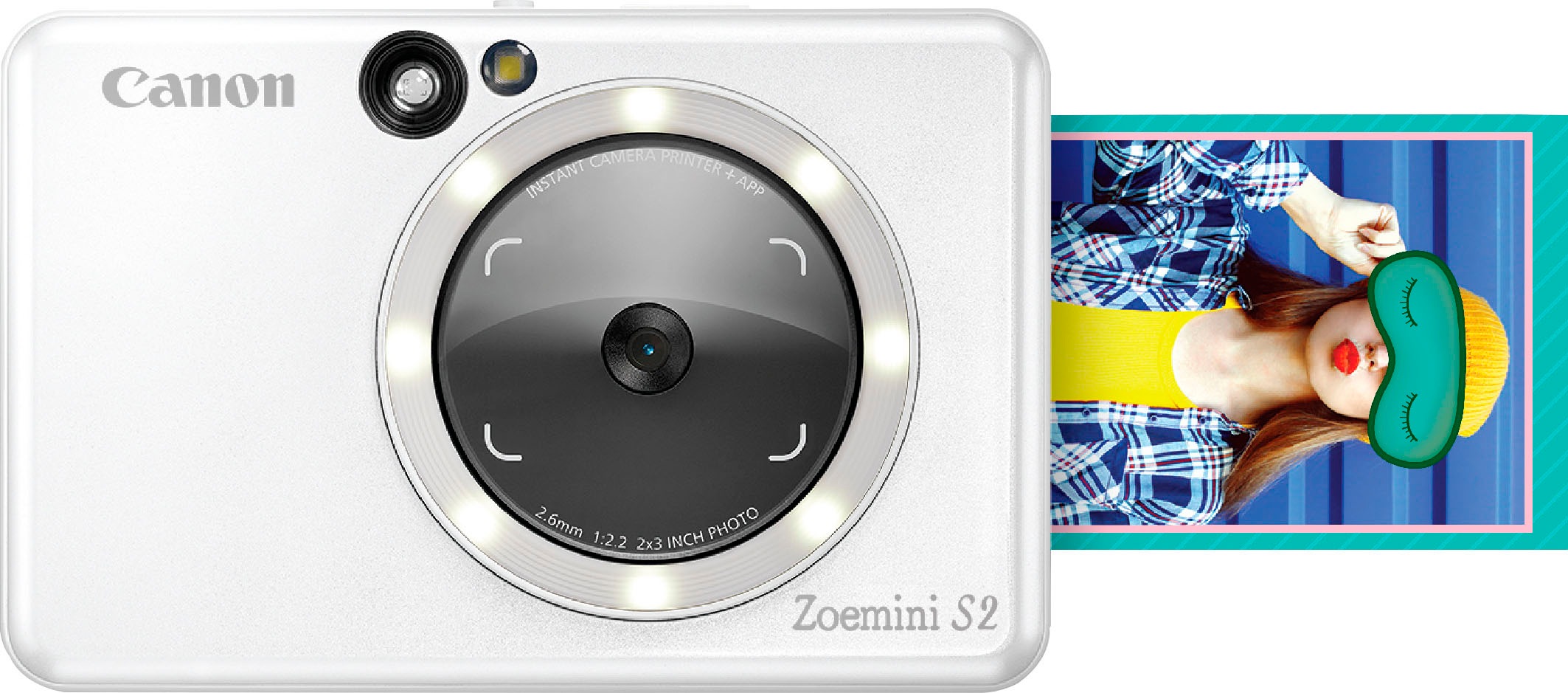 Canon Sofortbildkamera »Zoemini S2«, 8 MP, Bluetooth-NFC