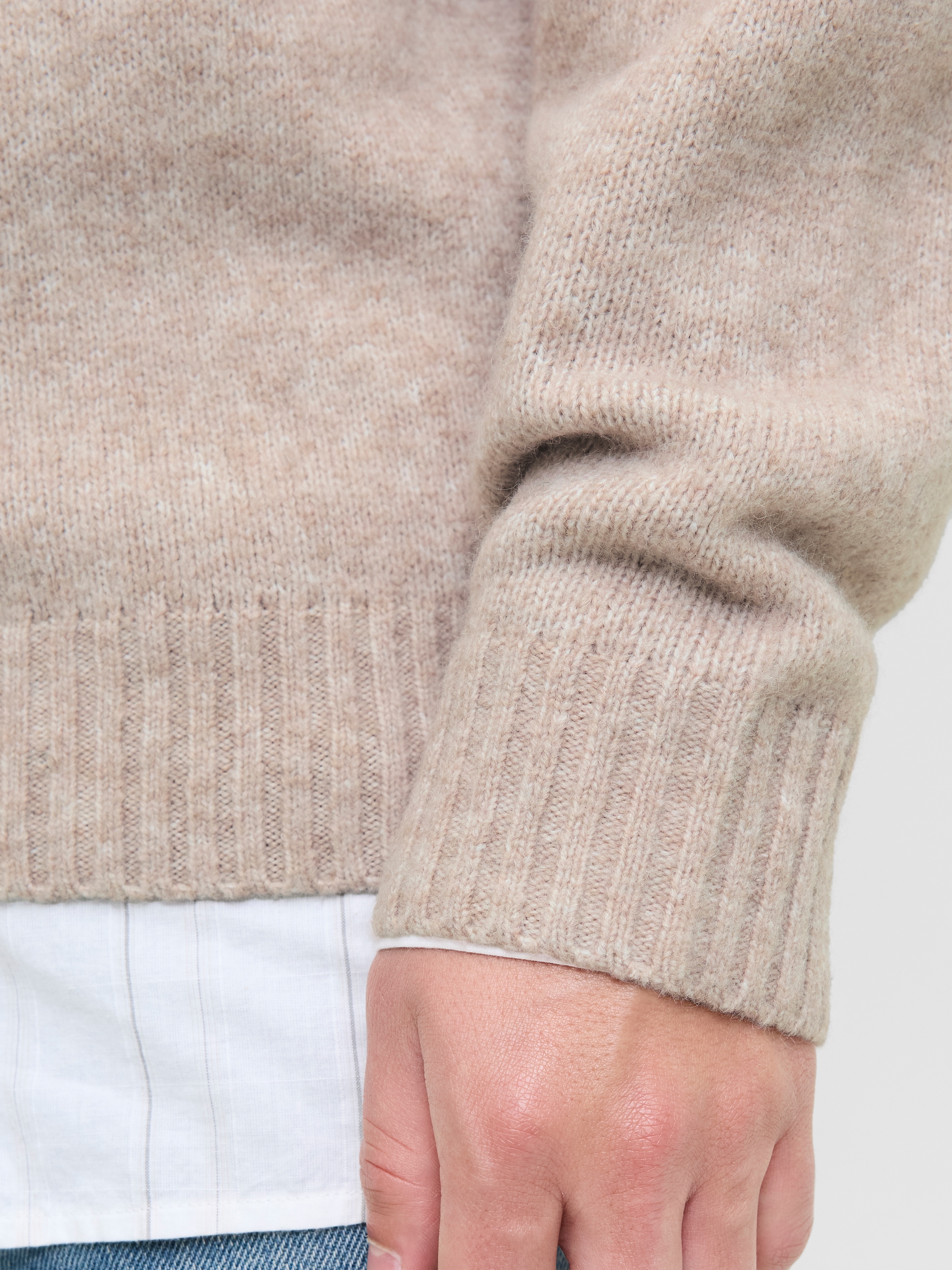 Jack & Jones Strickpullover »JJESOHO OLLIE KNIT CREW NECK SN«