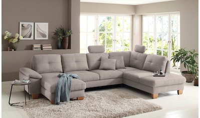 Home affaire Wohnlandschaft »Laverna«, wahlweise mit Bettfunktion und ggf. Bettkasten,... kaufen Home affaire Wohnlandschaft »Laverna«, wahlweise mit Bettfunktion und ggf. Bettkasten,... kaufen