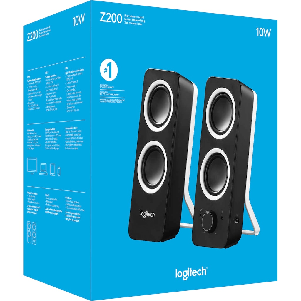 Logitech Lautsprecher »Z200«