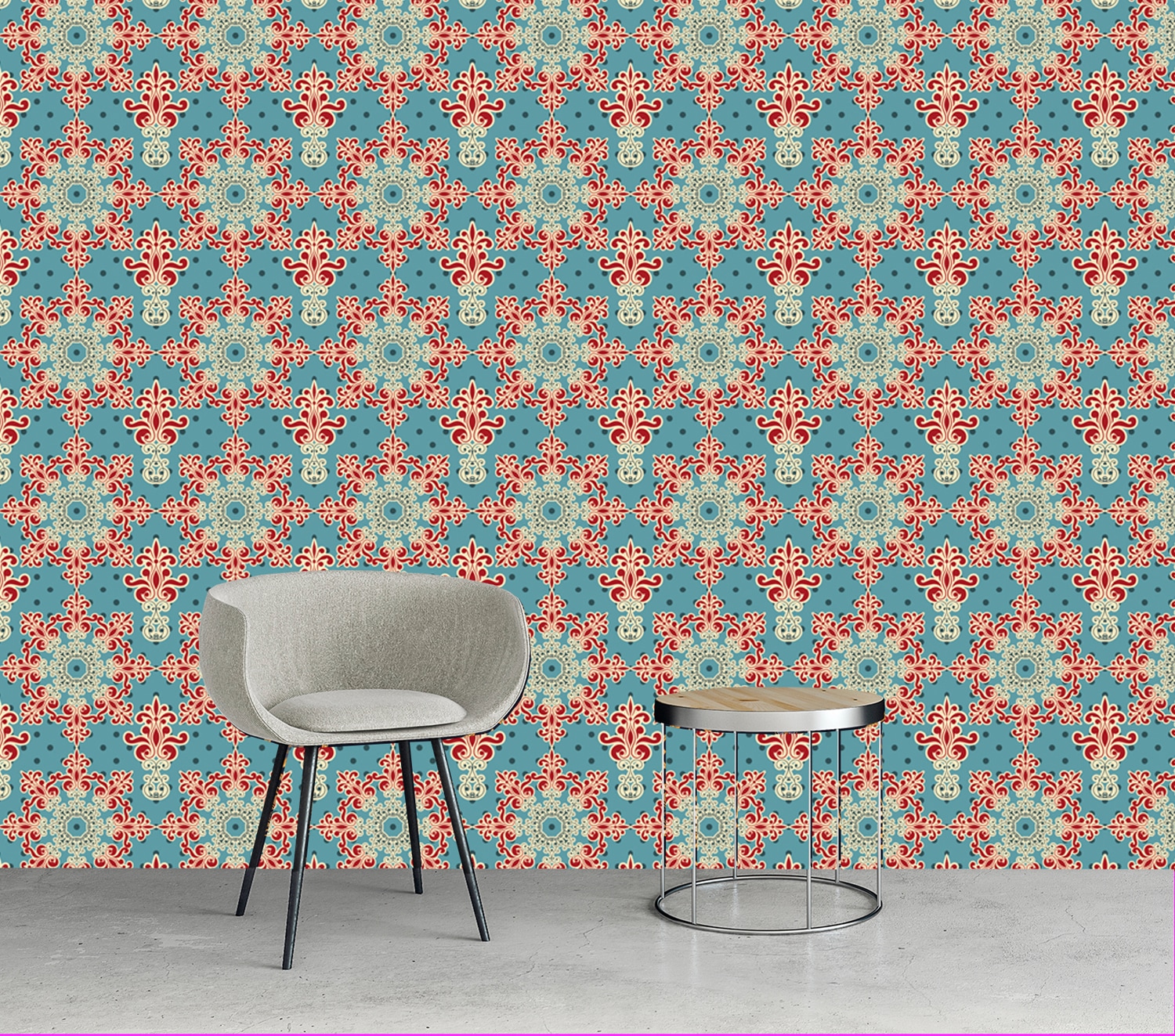 queence Vinyltapete »Joseph« Barock | Kunst | bedruckt glatt 90x250cm, selbstklebend, kinderleichte Anbringung, , Sticker