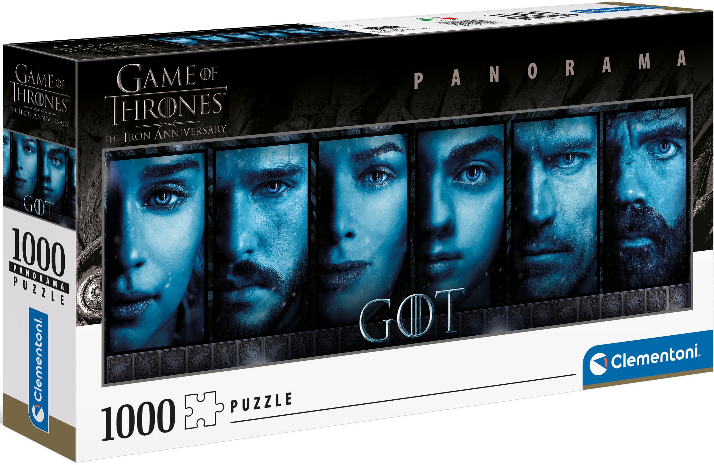 Puzzle »Panorama, Game of Thrones - The Iron Anniversary«, Made in Europe, FSC® -...