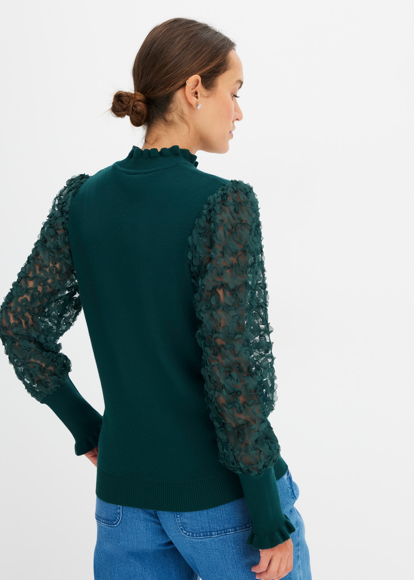 bonprix Rollkragenpullover »Rollkragenpullover aus fließendem Viskose-Mix« Rollkragenpullover aus fließendem Viskose-Mix