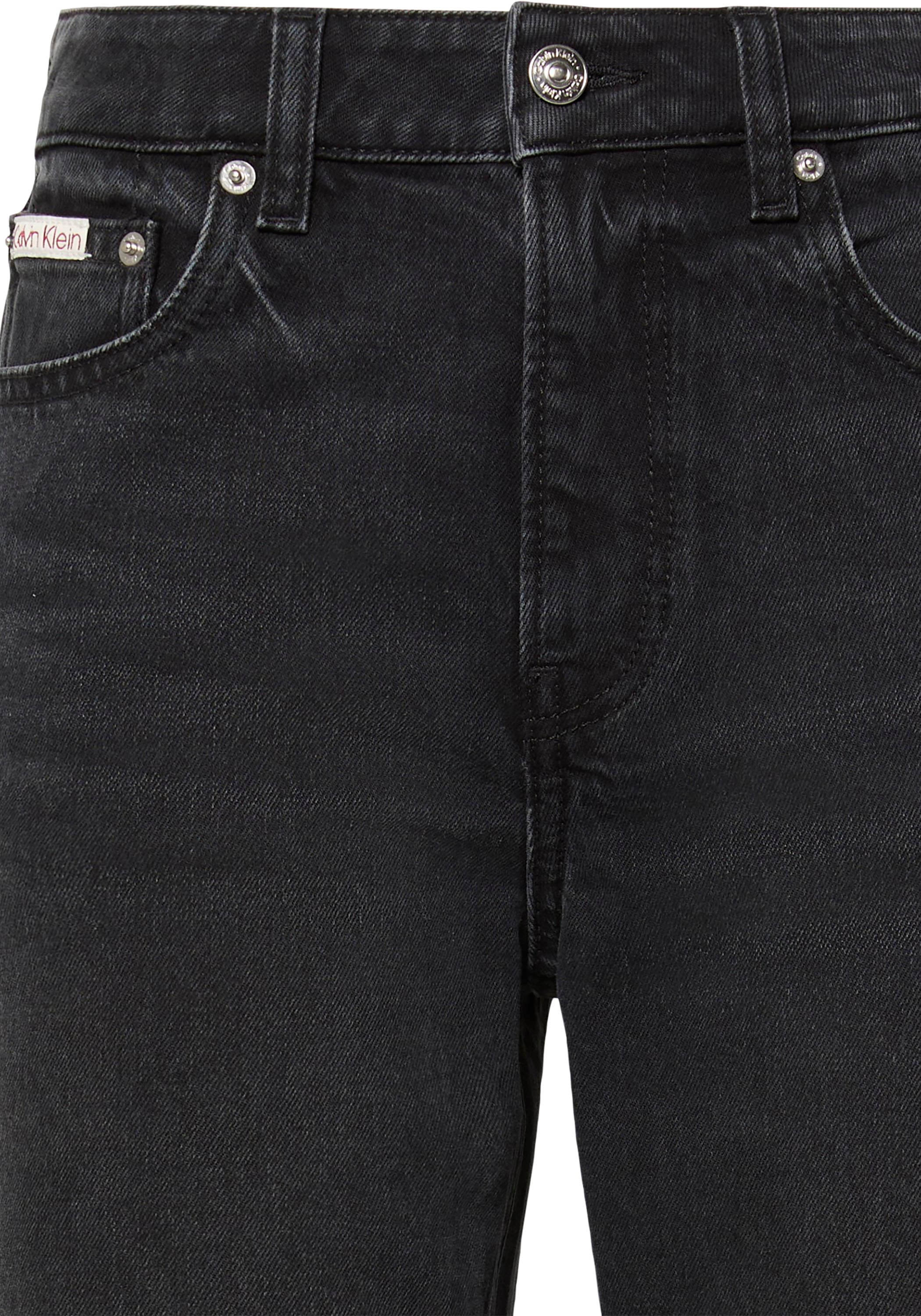 Calvin Klein Jeans Straight-Jeans »HGH RS STRGHT CK ESS« Mit Gürtelschlaufen