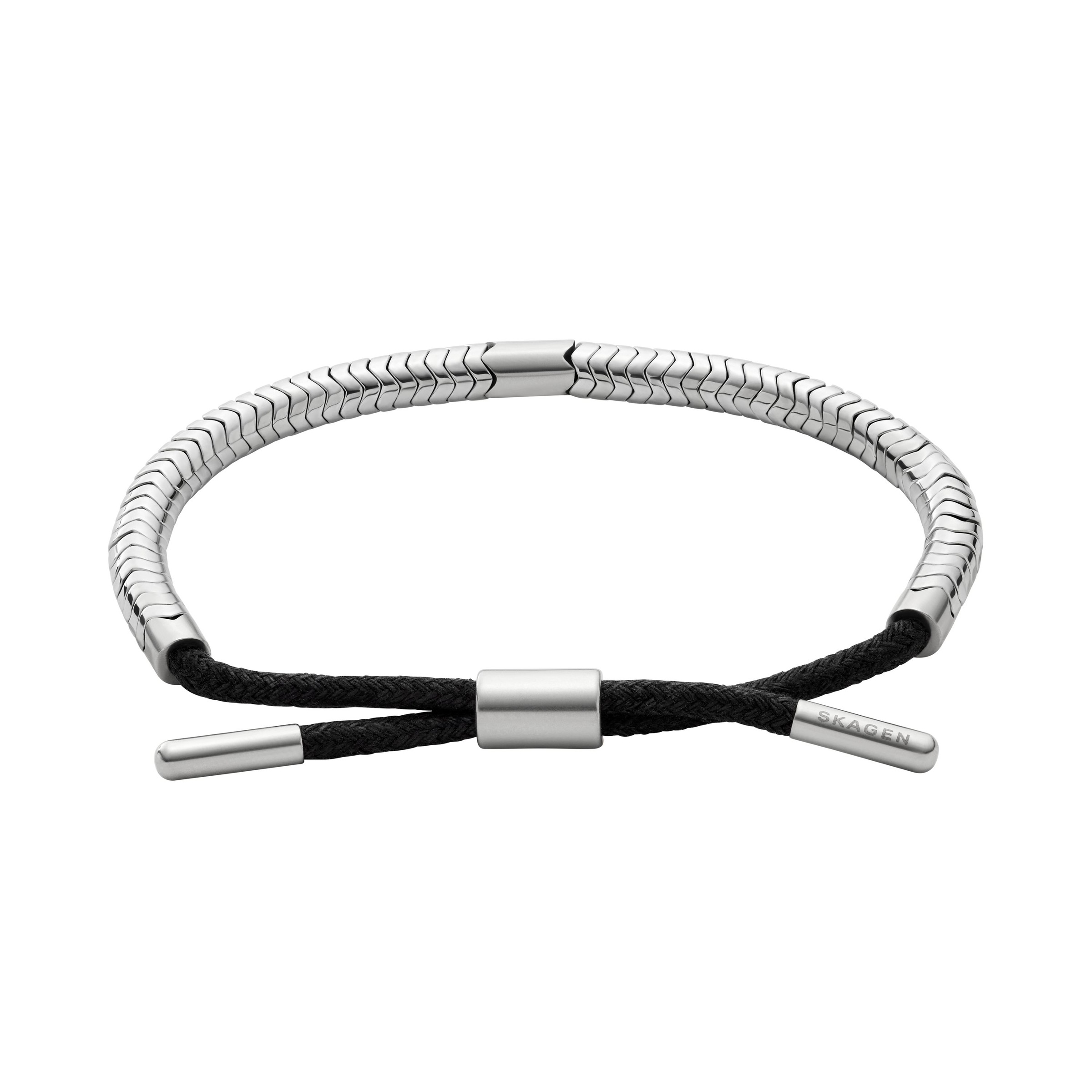 Skagen Armband »Schmuck Geschenk Edelstahl Nylon PELLE, SKJM0236040«, mit Hämatit