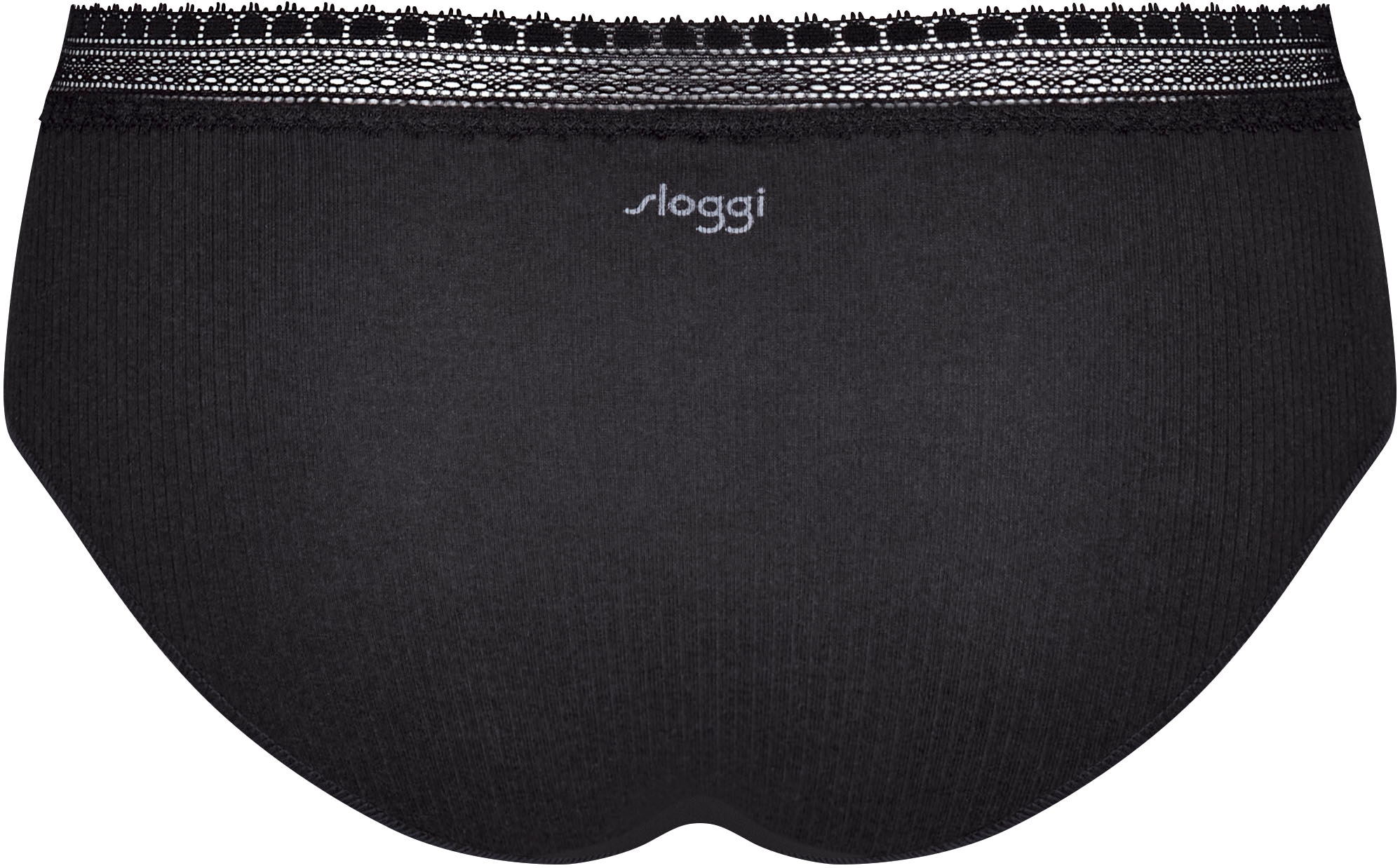 sloggi Slip »GO Ribbed R Hipster C2P«, (2er Pack), Rippstruktur