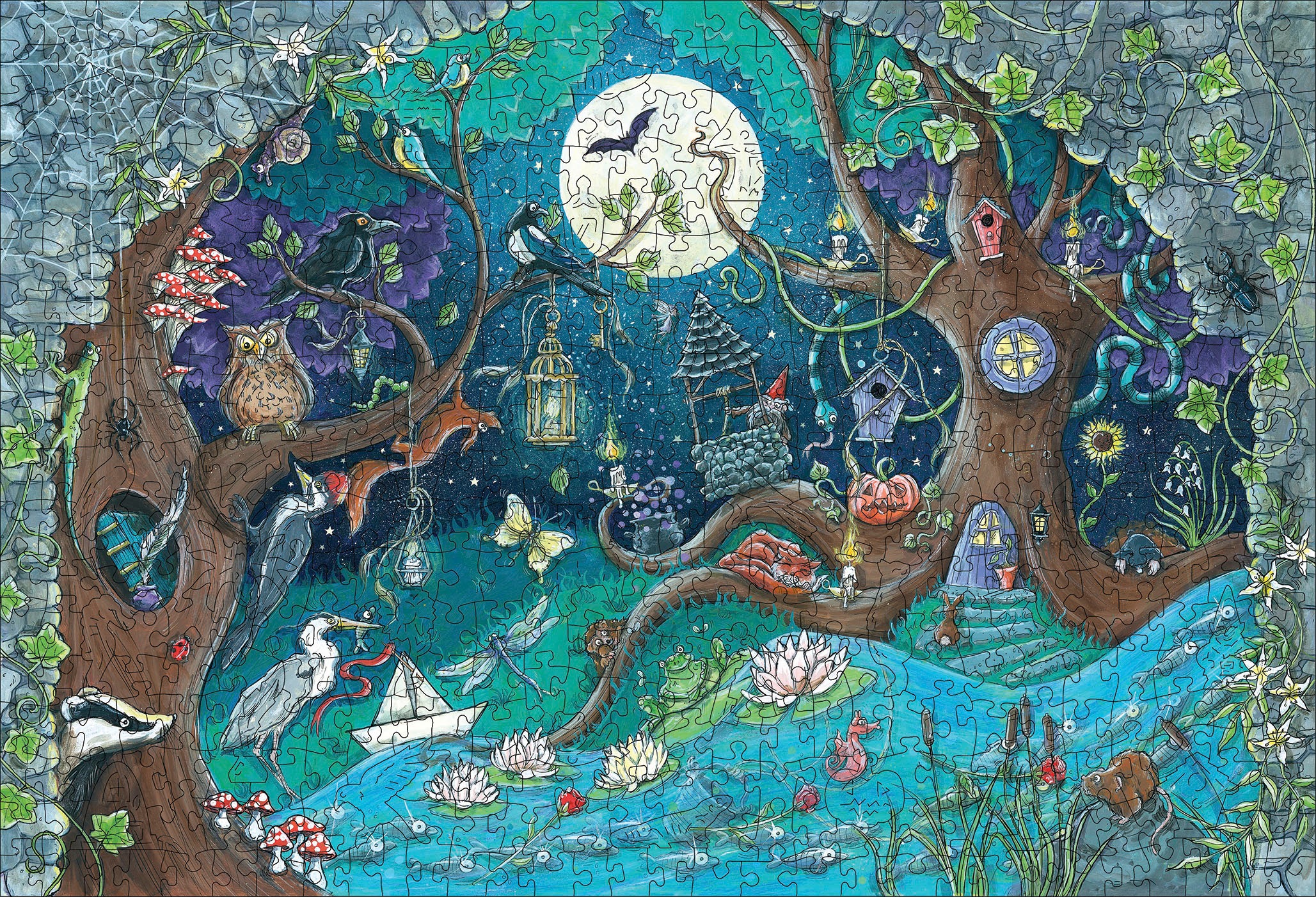 Ravensburger Puzzle »Wooden, Fantasy Forest«, Made in Europe
