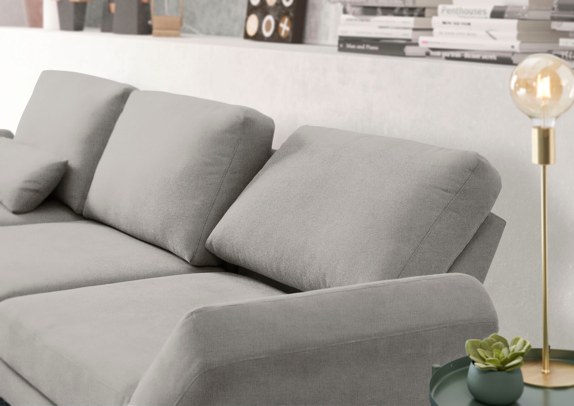 3C Candy Ecksofa »Kairo modernes Multifunktions-Sofa, bequem, L-Form«, inklusive Drehsitz, Armlehnen- und Rückenverstellung, OTTOs Choice