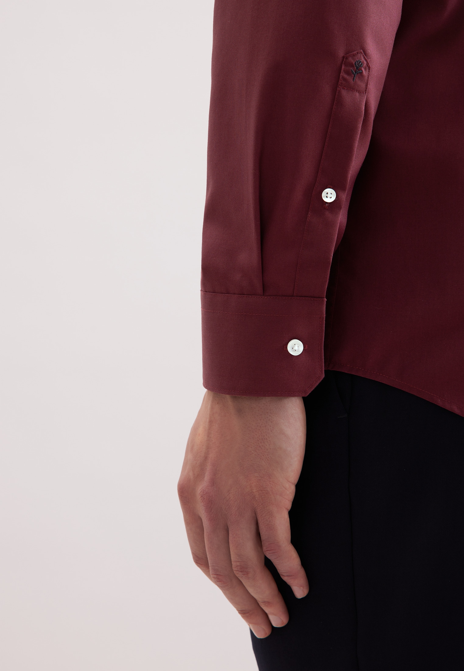 seidensticker Businesshemd »Schwarze Rose«, Comfort 1/1 Kentkragen Uni