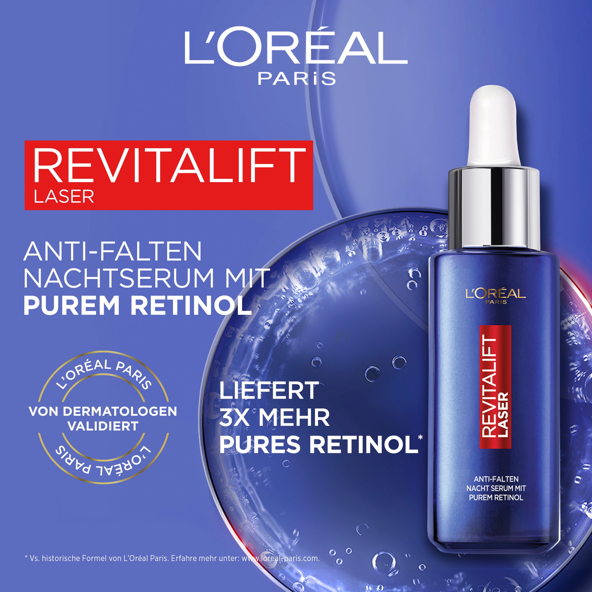 L'ORÉAL PARIS Gesichtsserum »Revitalift Laser Retinol Serum« kaufen online  bei OTTO