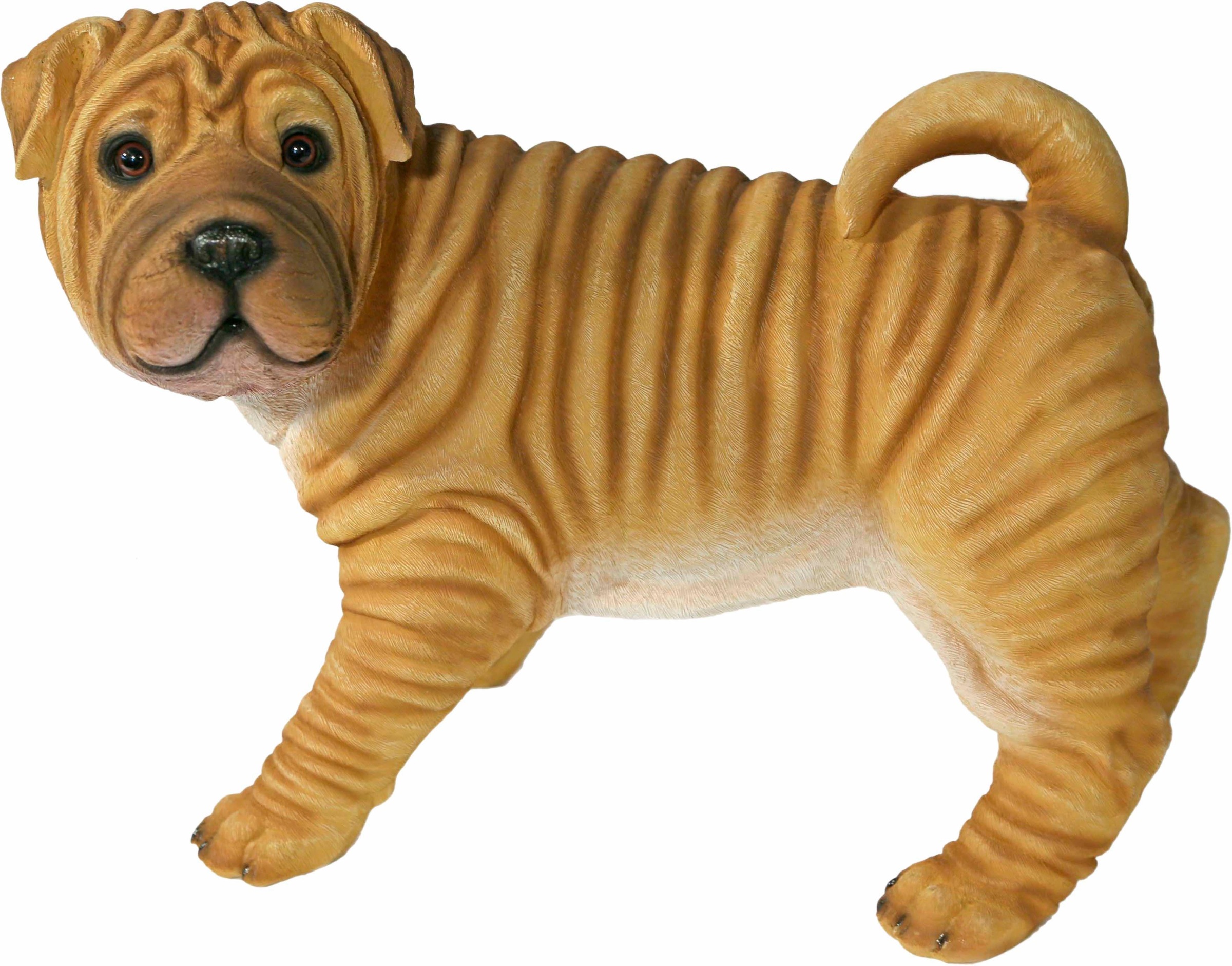 Casa Collection by Jänig Tierfigur »Faltenhund, Maße ca. H: 35cm, B: 44cm«