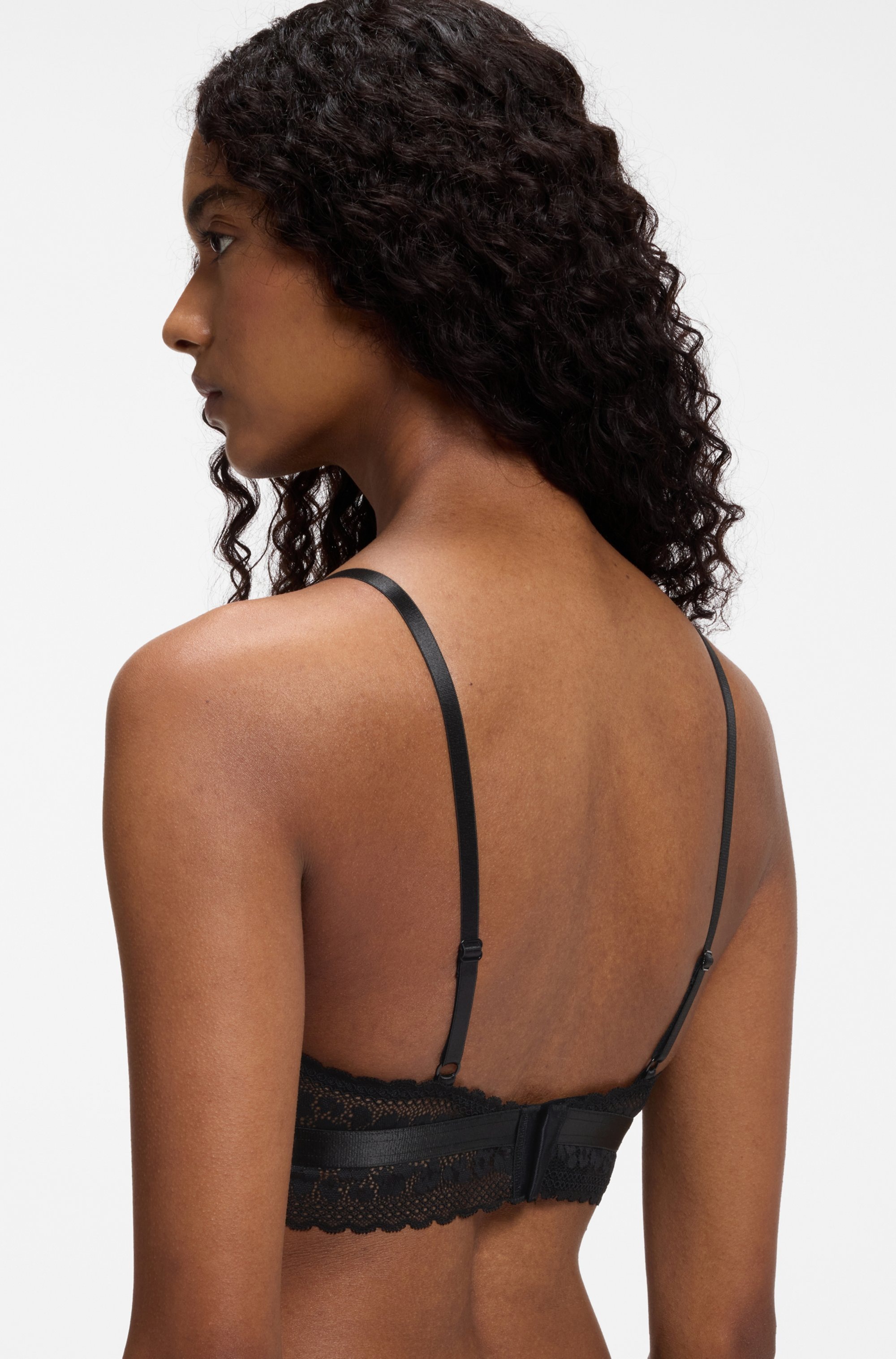 HUGO Underwear Triangel-BH »SAVANA« mit Spitzen-Details