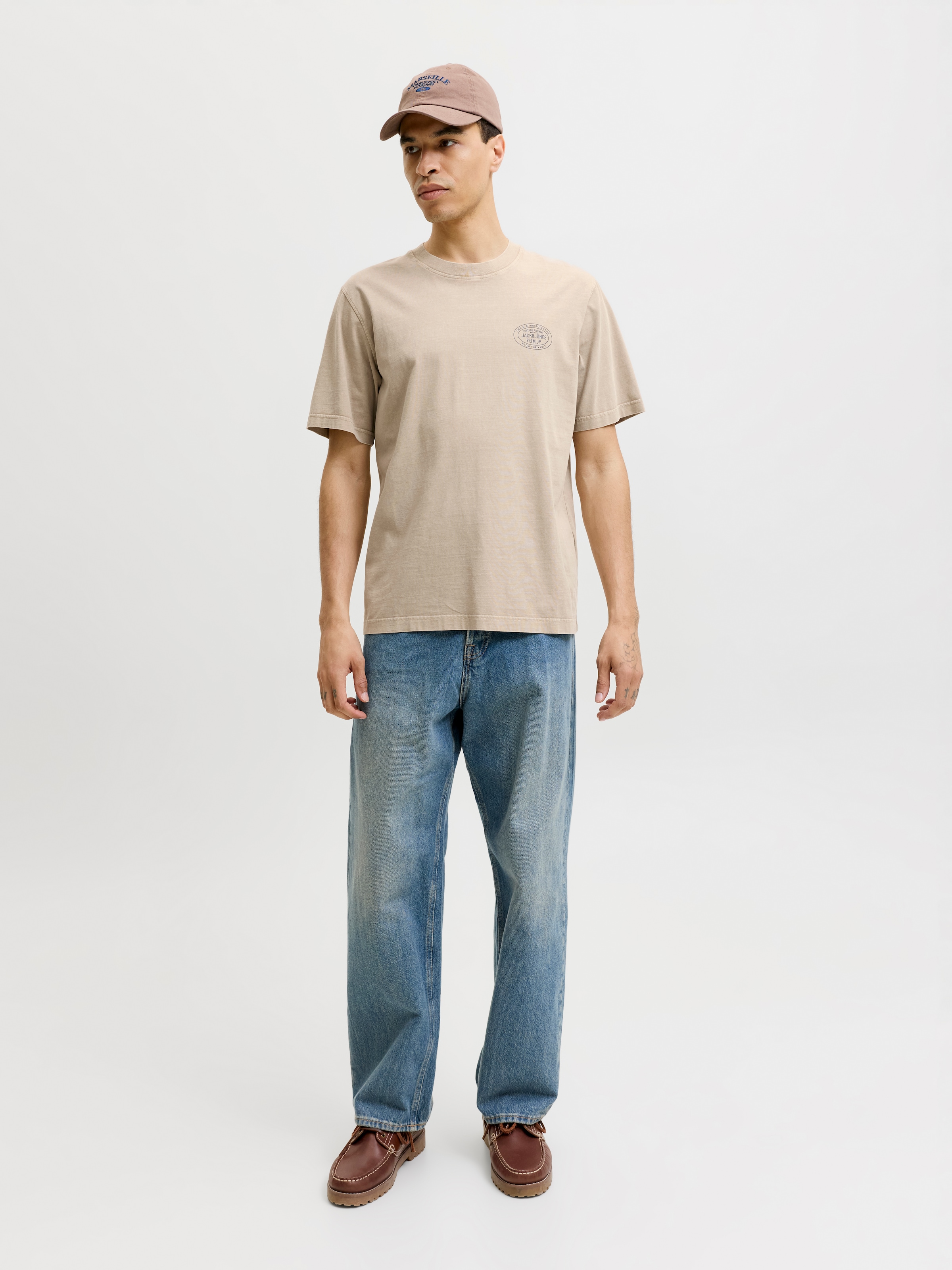 Jack & Jones T-Shirt »JPRBLUFELIX SS TEE« mit Logo Print
