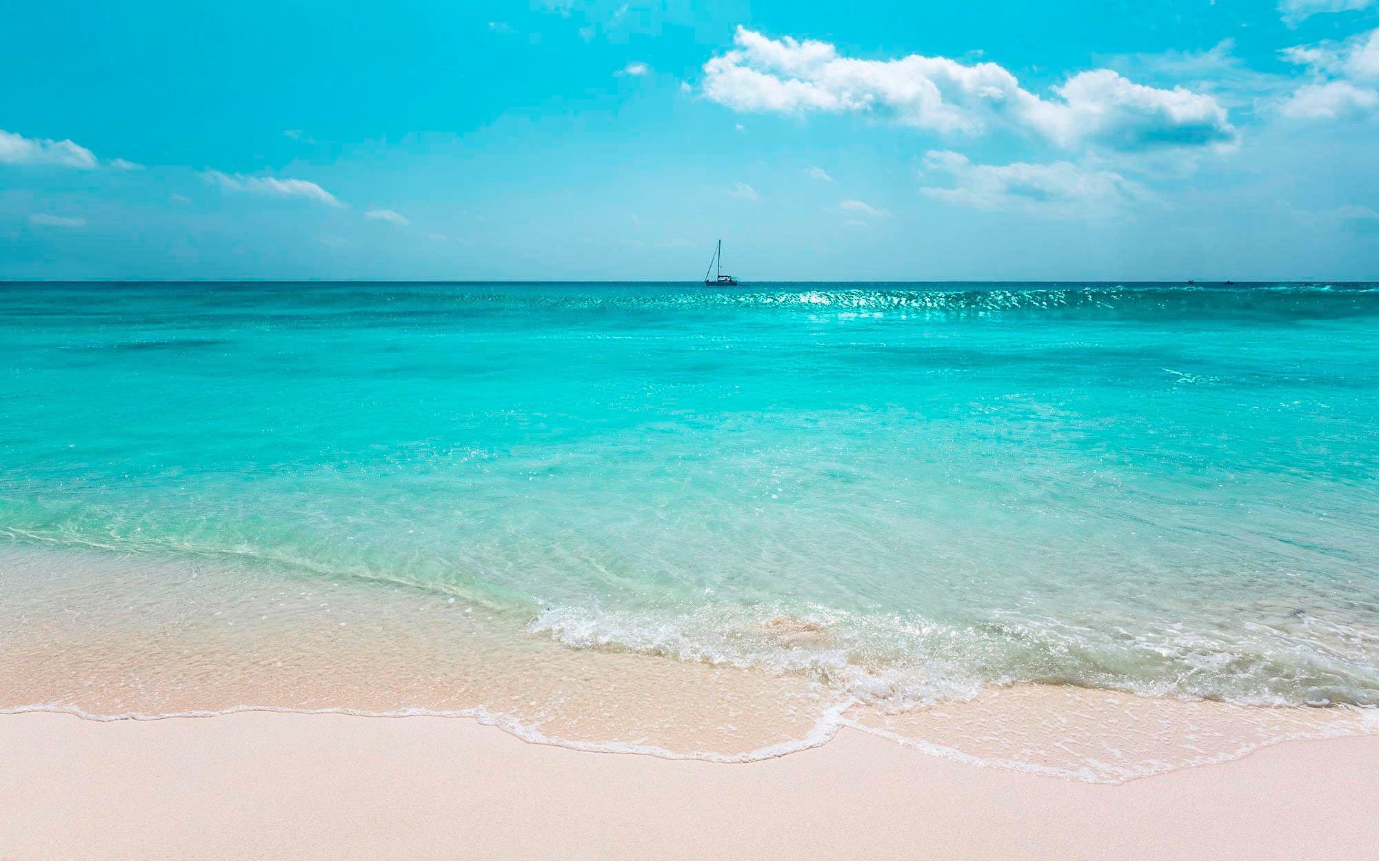 Komar Vliestapete »Pure Azur Ocean«, Strand