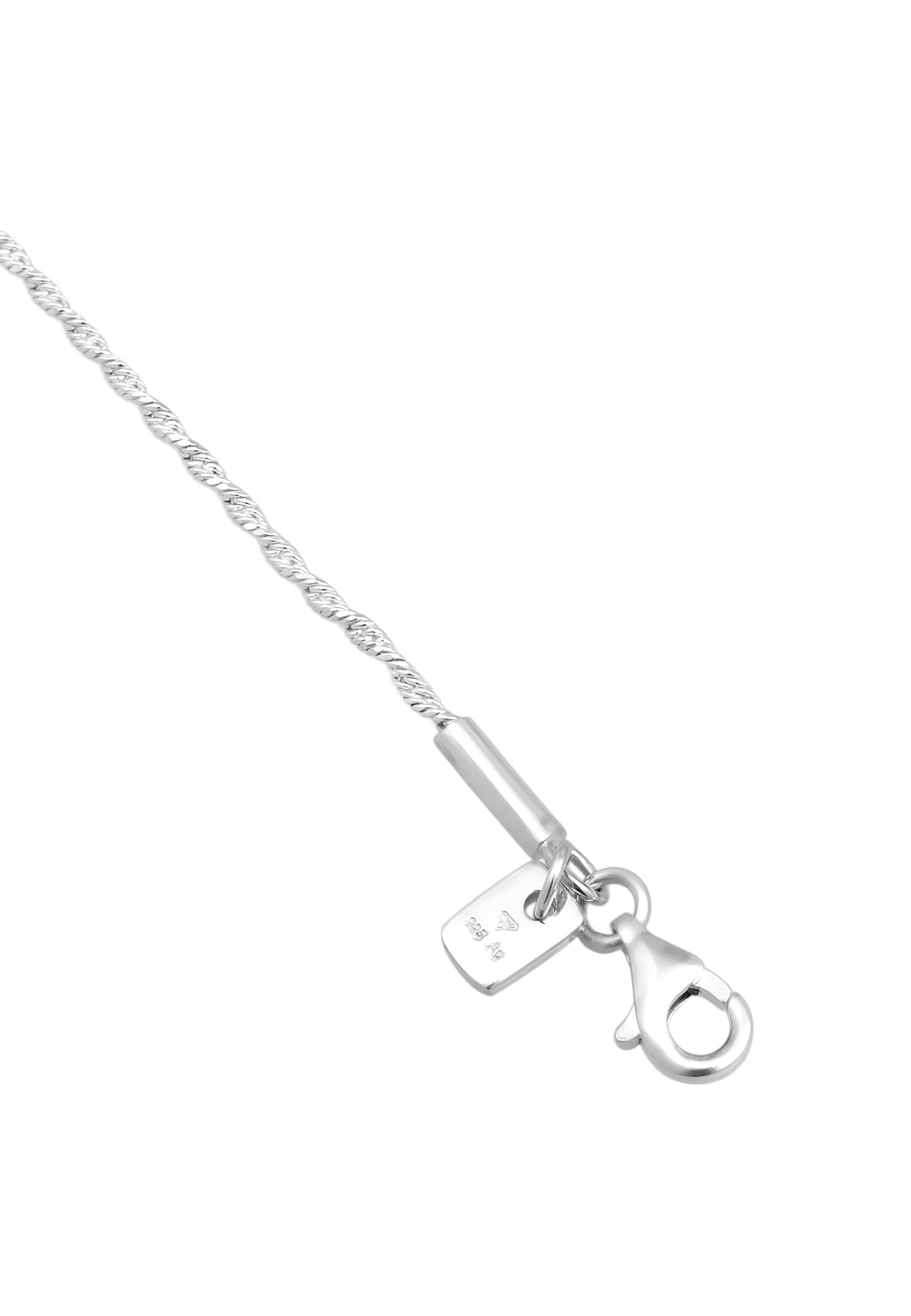 Kuzzoi Armkette »Armband Herren Kordelkette 925 Sterling Silber«
