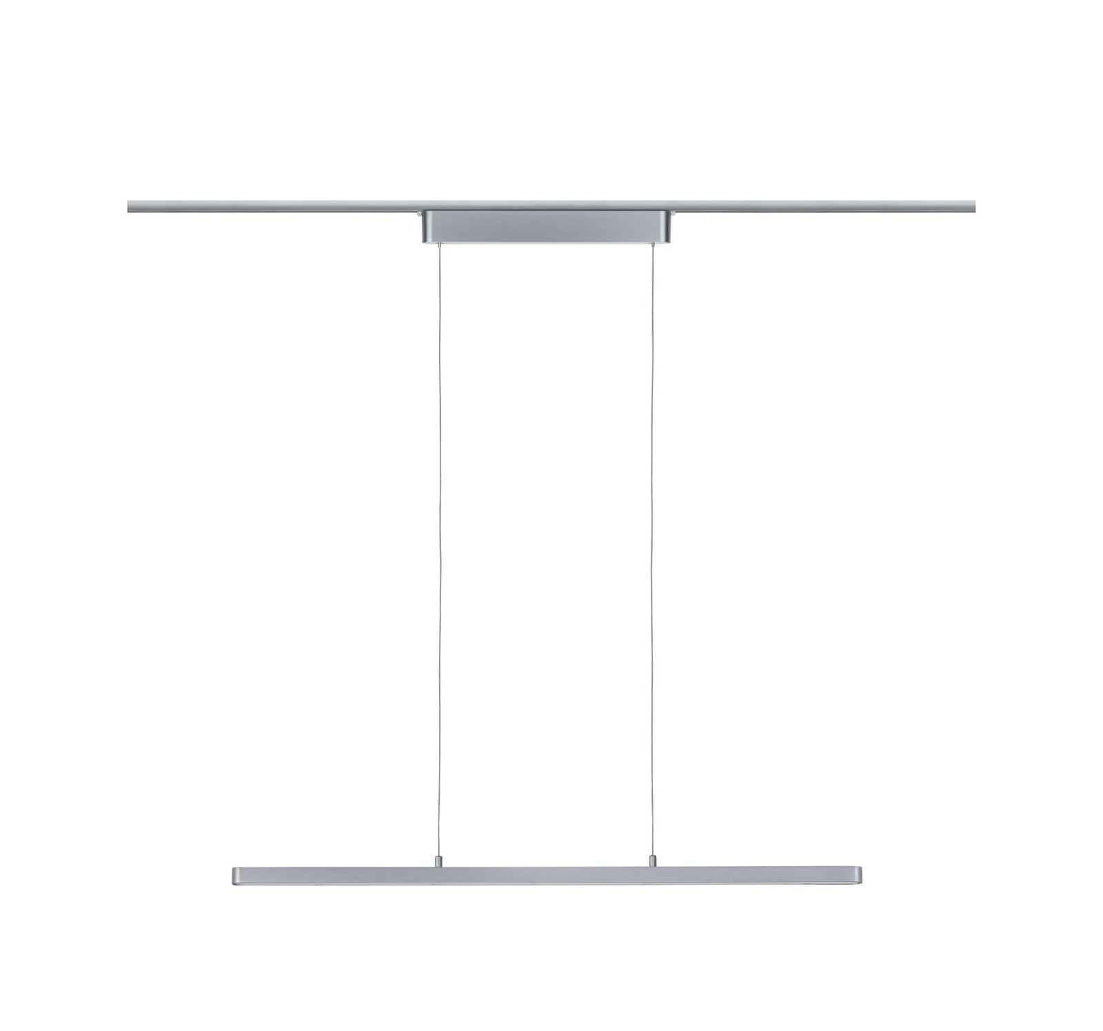Paulmann Schienensystem-Leuchten »URail Pendel Smart Home Lento 3x1800lm 3x13,5W 230V Chrom matt«, Zigbee 3.0 Tunable White dimmbar