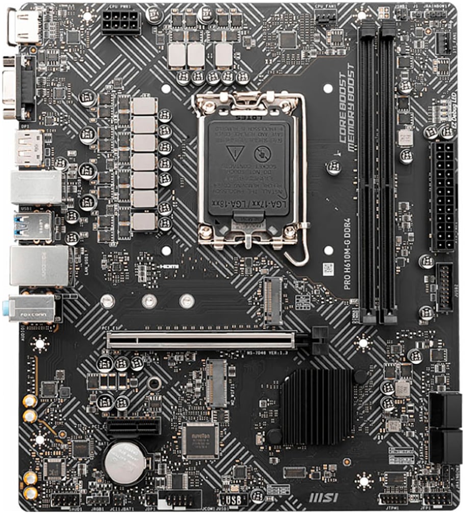 MSI Mainboard »PRO H610M-G DDR4«