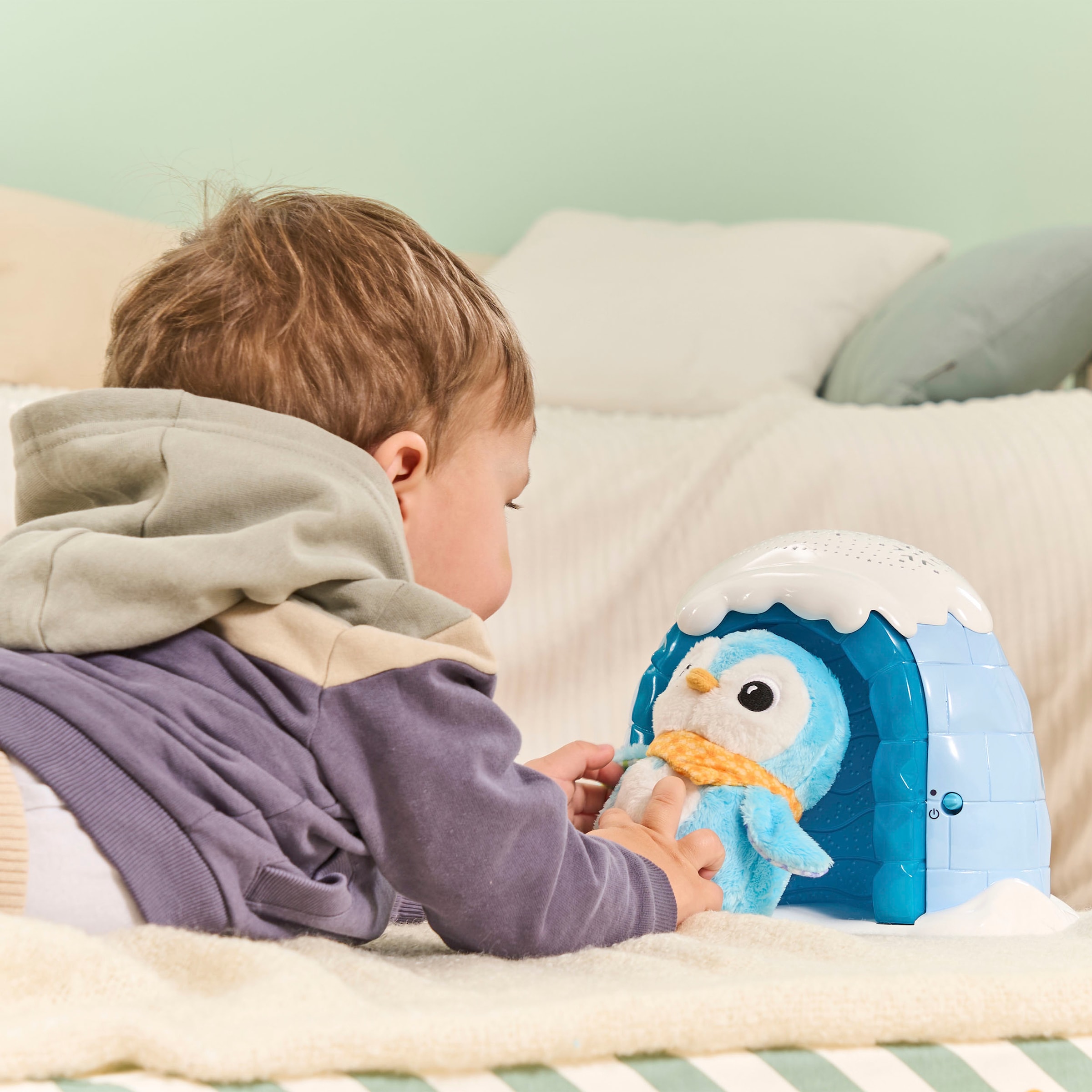 Vtech® Nachtlicht »2-in-1 Sternenlicht-Pinguin«, mit Projektor und Soundfunktion