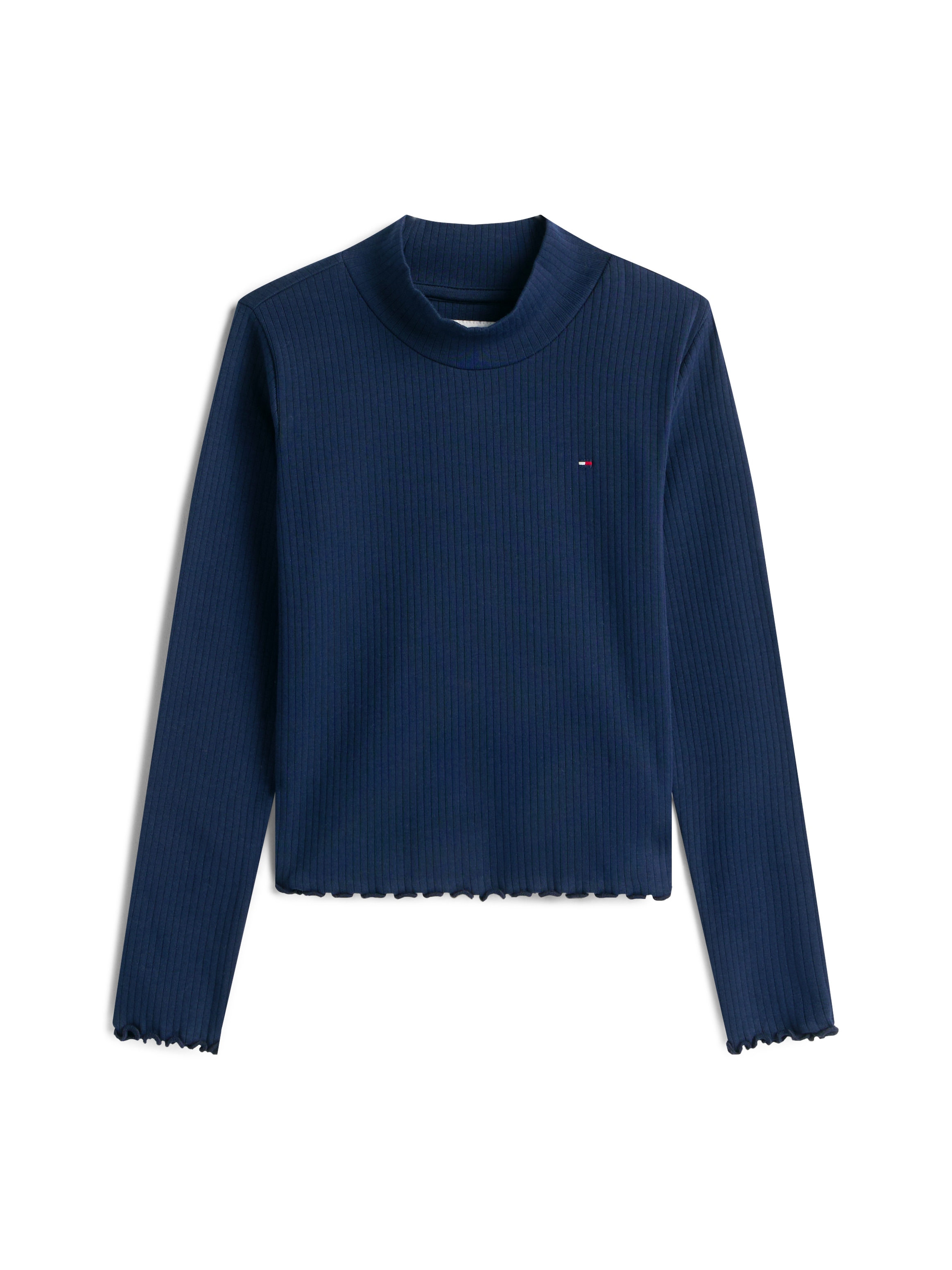 Tommy Hilfiger Langarmshirt »MOCK NECK TOP LS« Kinder bis 16 Jahre