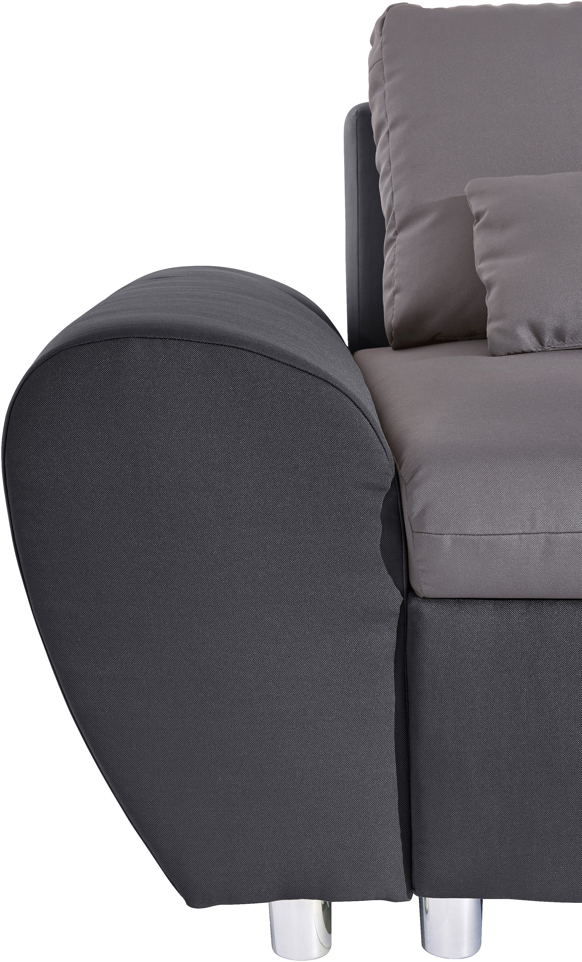 sit&more Ecksofa »Bandos L-Form« in 2 unterschiedlichen Größen, wahlweise mit Bettfunktion